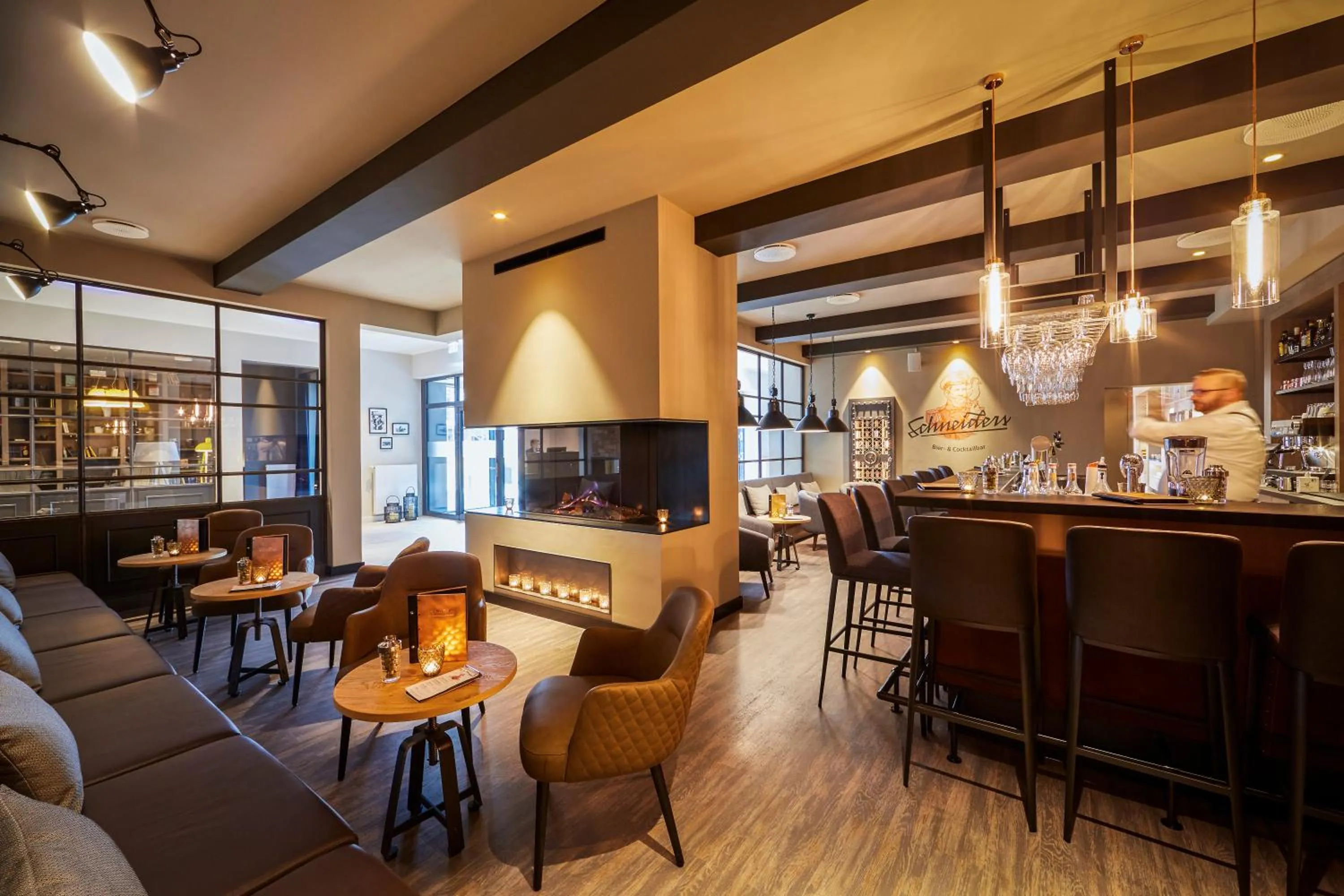 Lounge or bar in Küstenperle Strandhotel & Spa