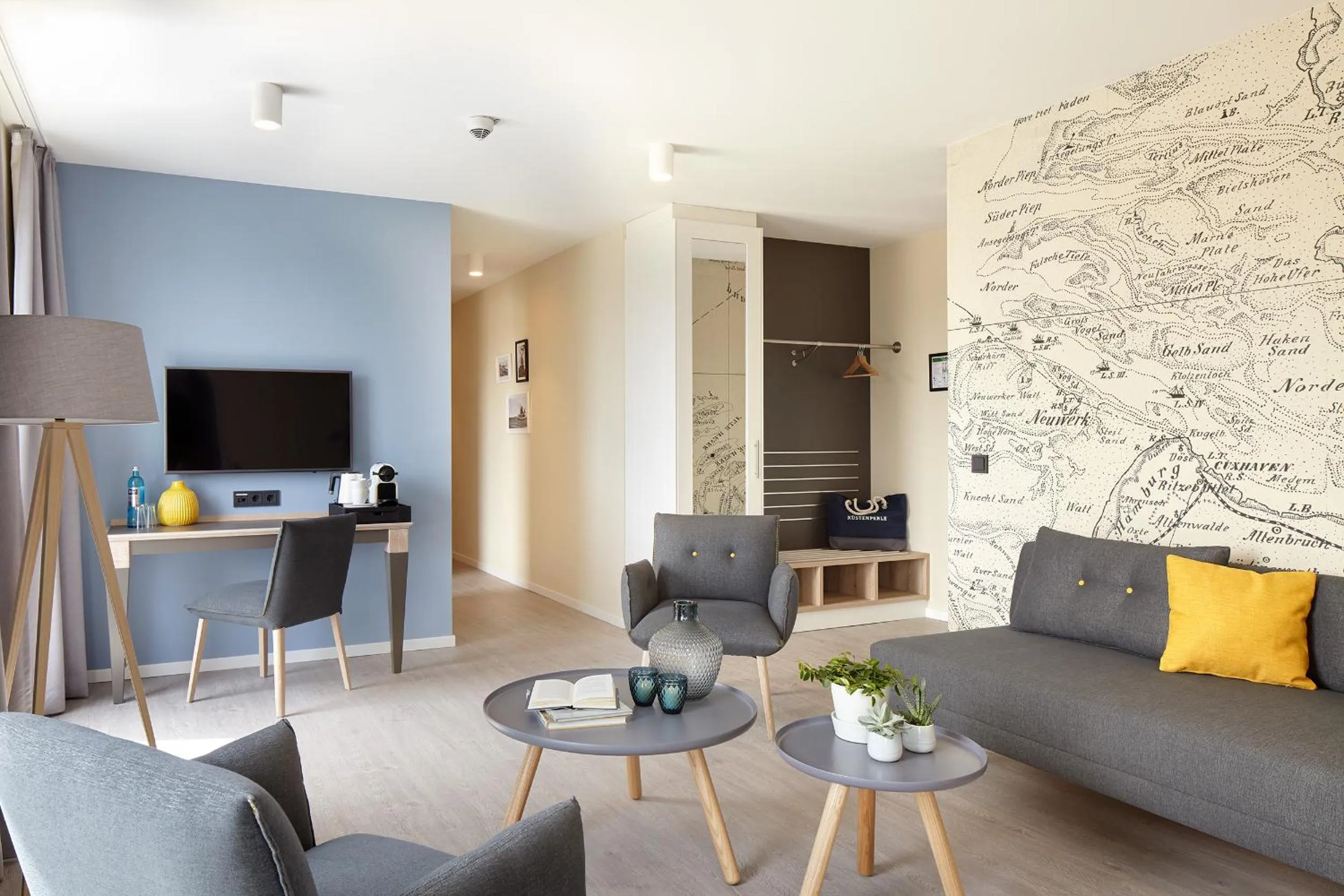 Living room in Küstenperle Strandhotel & Spa