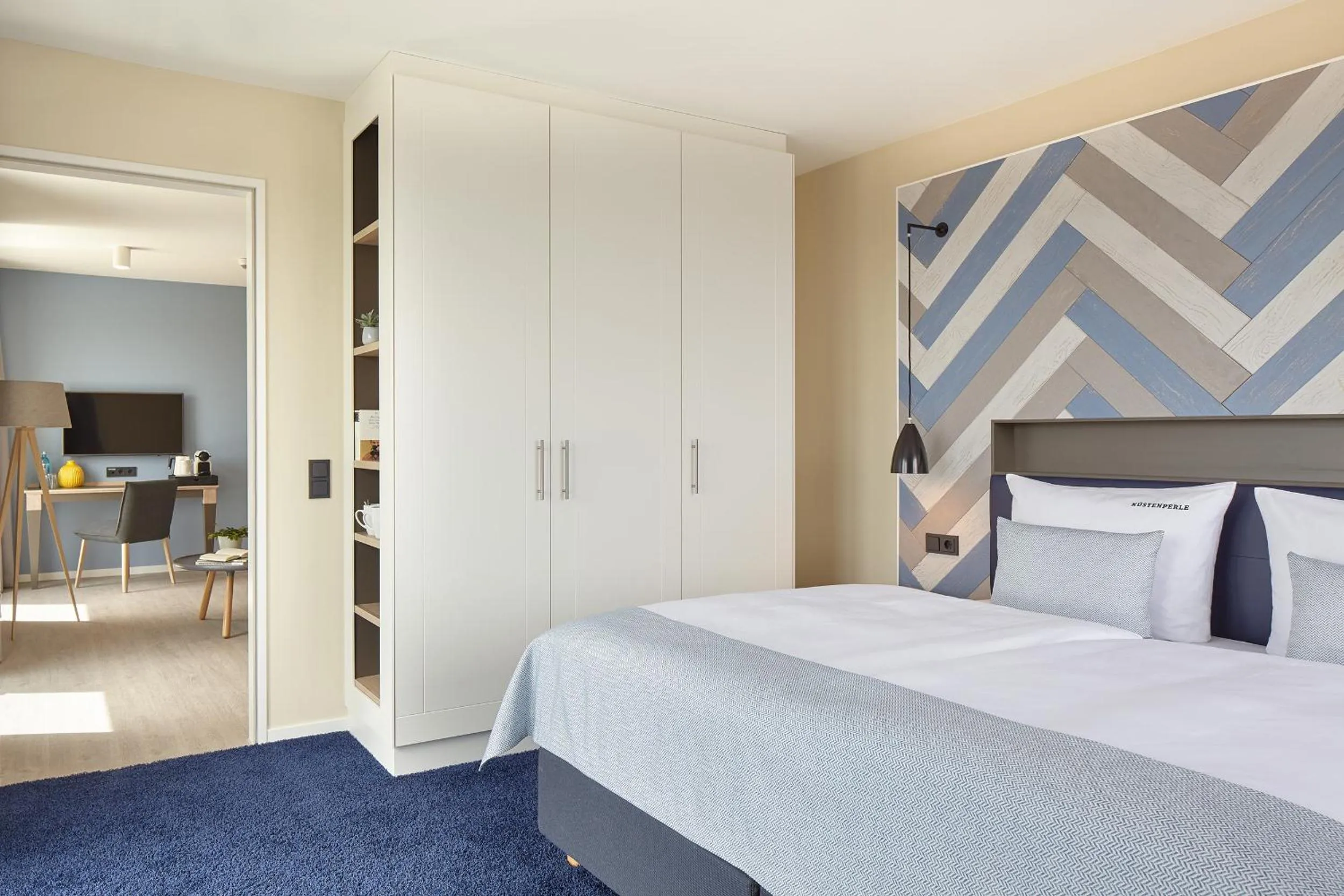 Photo of the whole room, Bed in Küstenperle Strandhotel & Spa