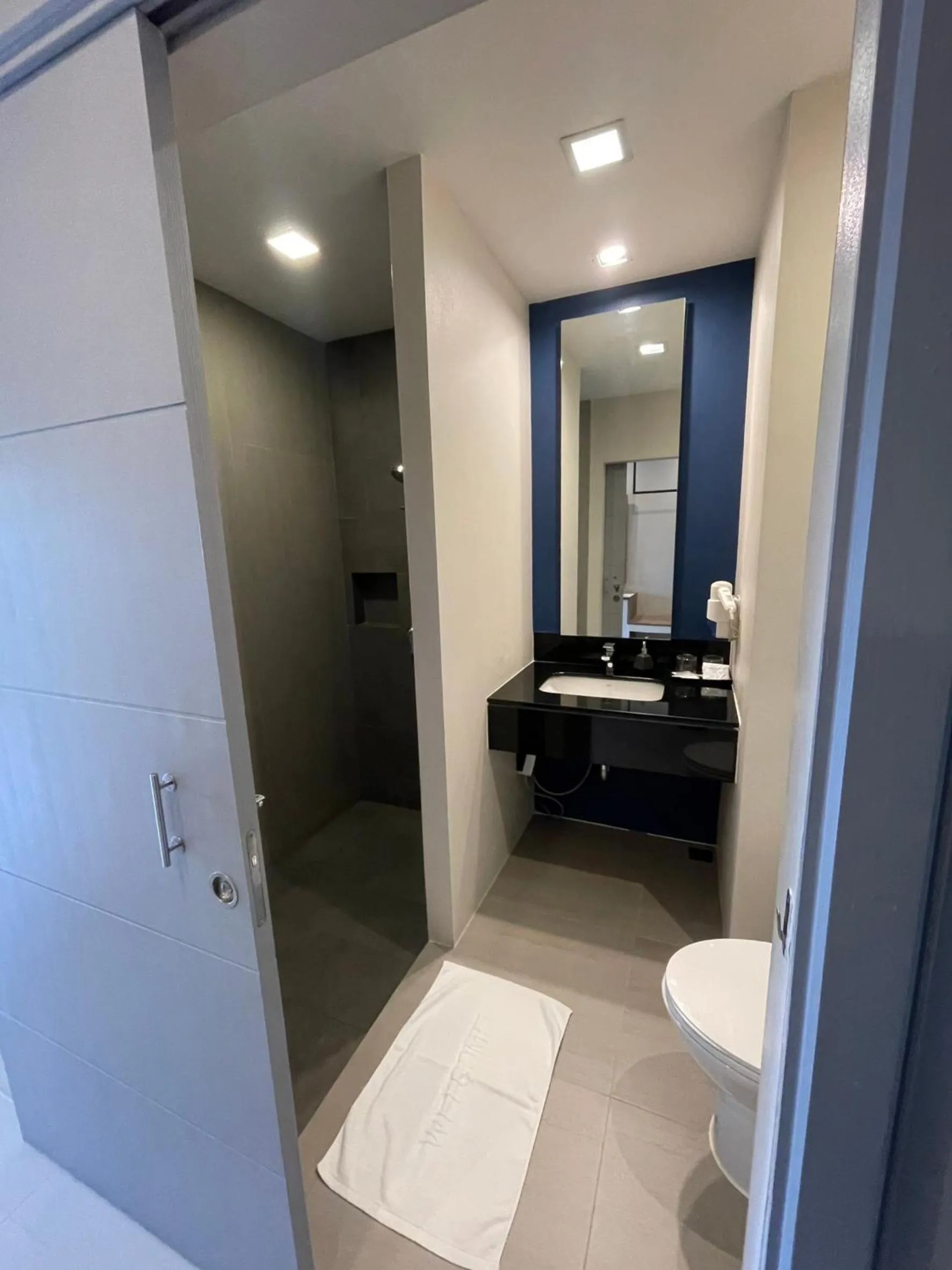 Bathroom in Blue Rabbit Hotel