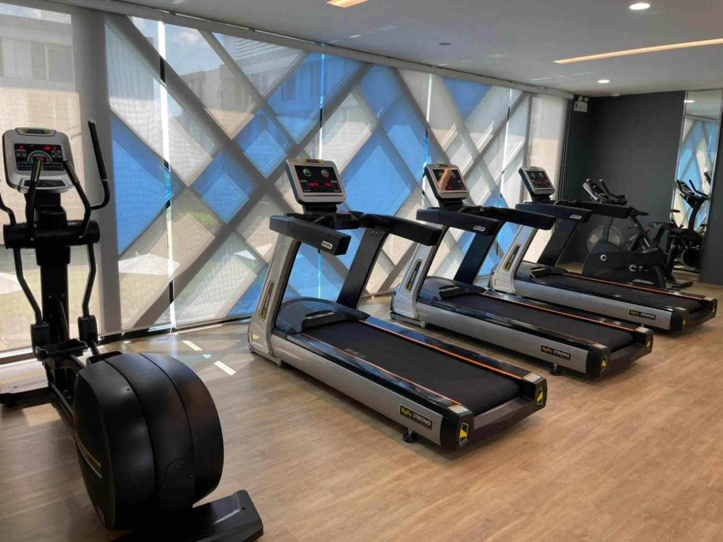 Fitness centre/facilities in Blue Rabbit Hotel