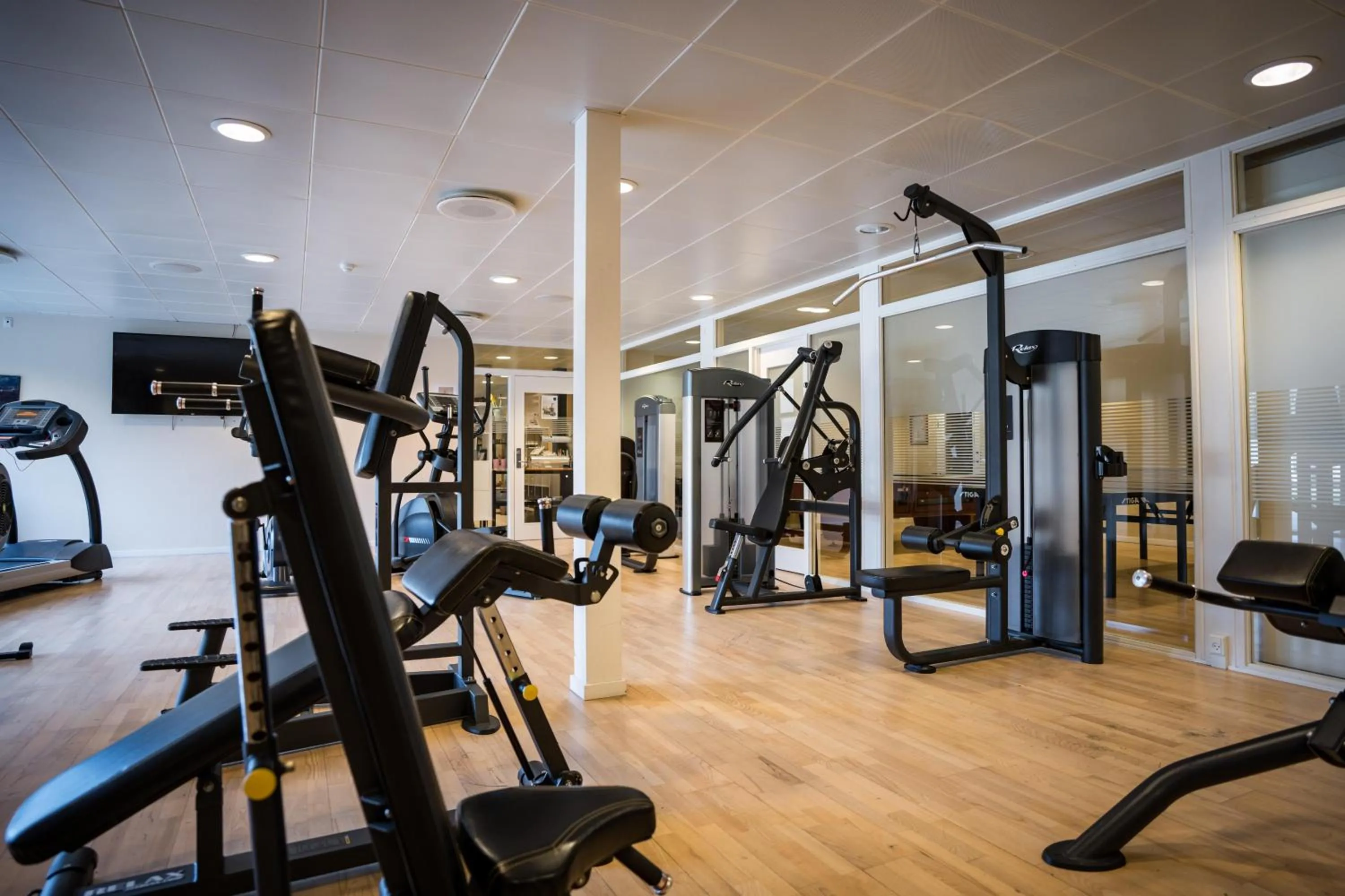 Fitness centre/facilities in Hotel Marina