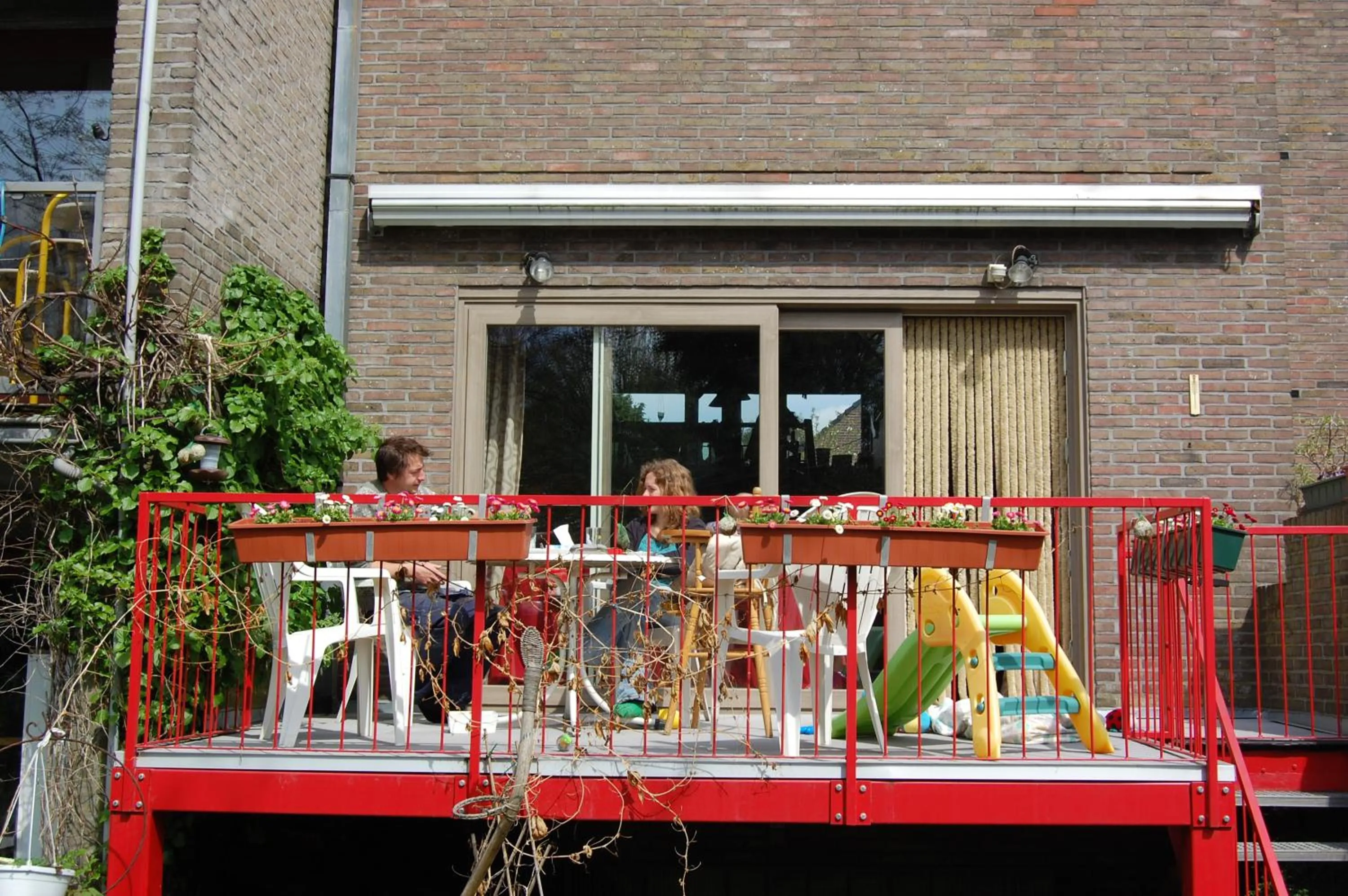 Balcony/Terrace in B&B Bij MoeMee