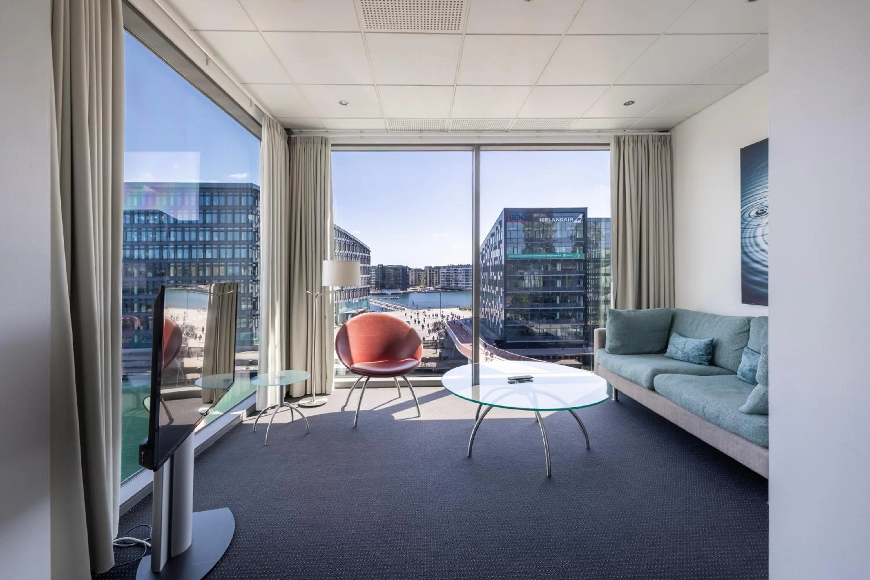 TV and multimedia in Copenhagen Island Hotel