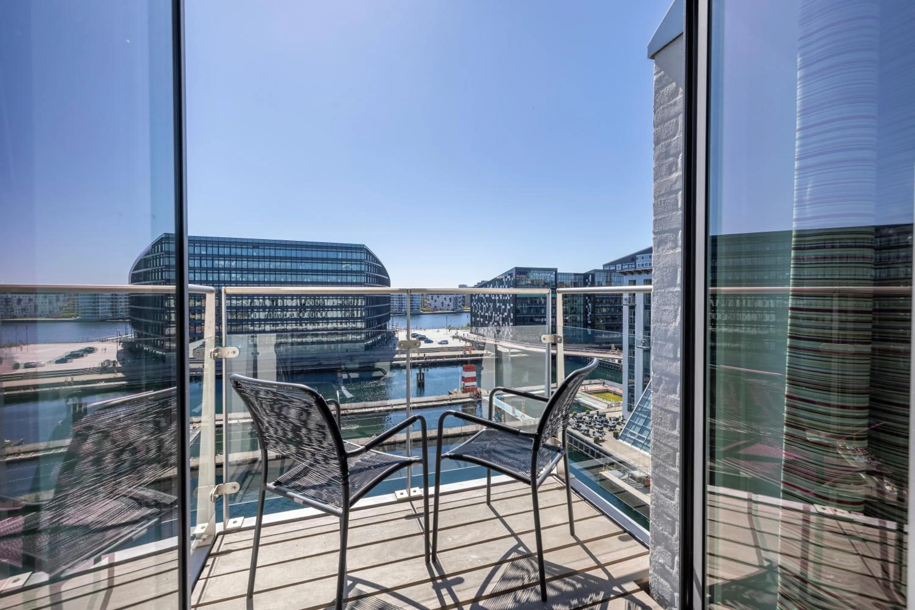 Balcony/Terrace in Copenhagen Island Hotel