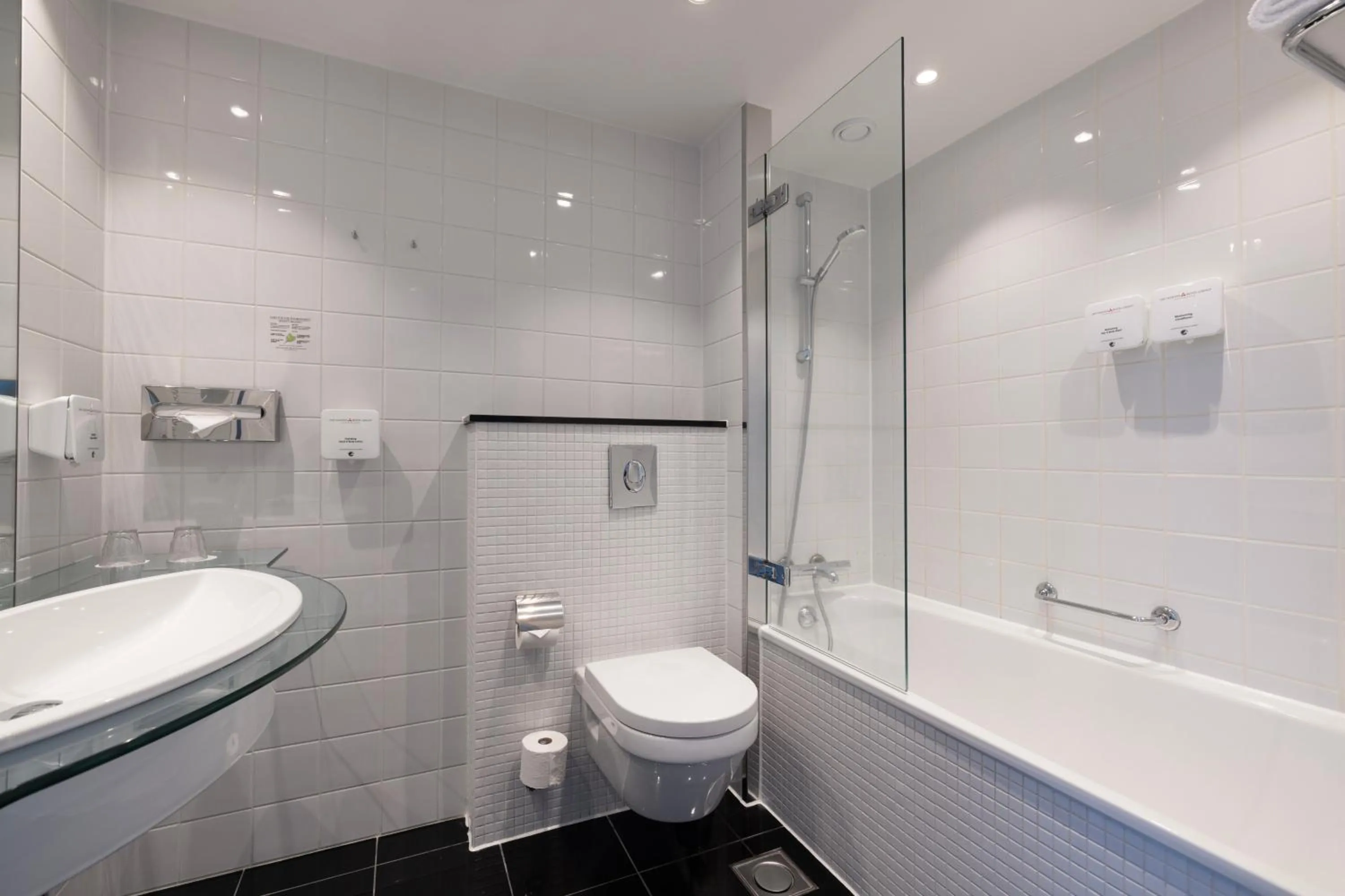 Bathroom in Copenhagen Island Hotel