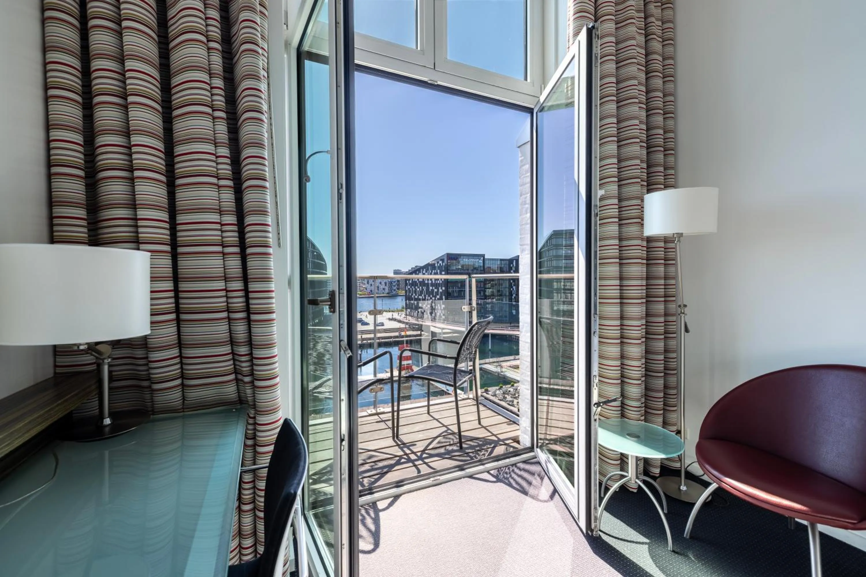 Balcony/Terrace in Copenhagen Island Hotel