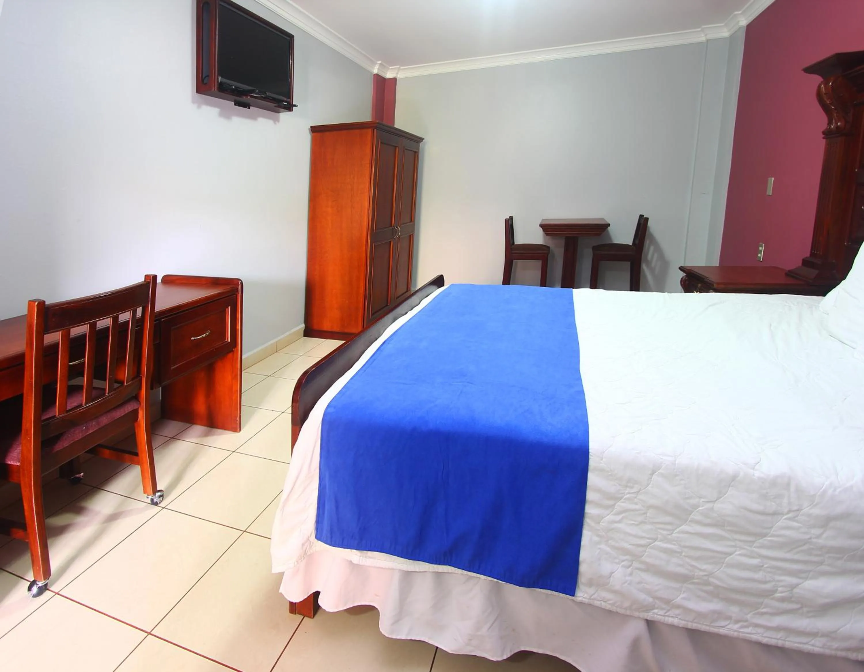 Bed in Hotel Florencia