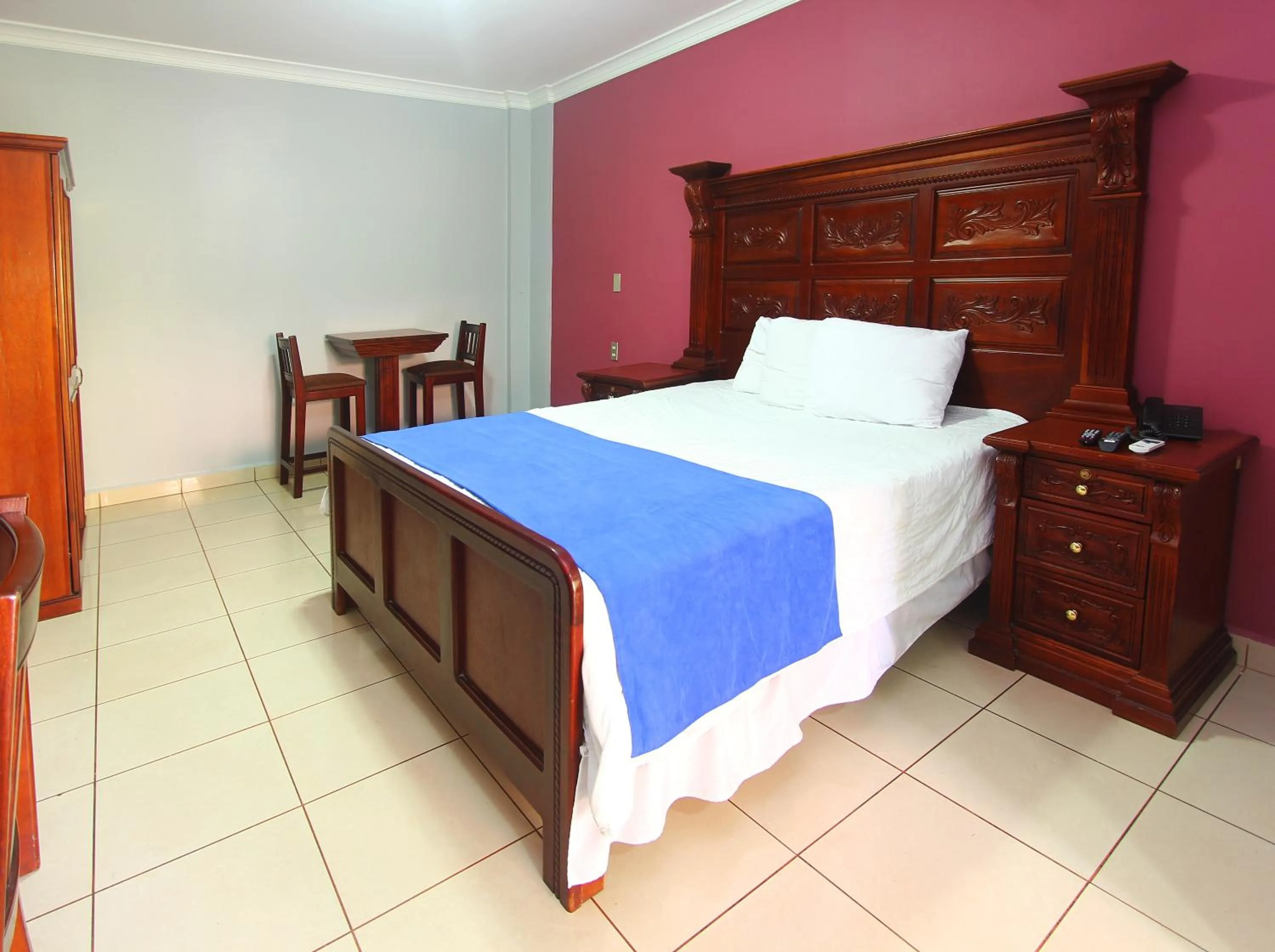 Bed in Hotel Florencia