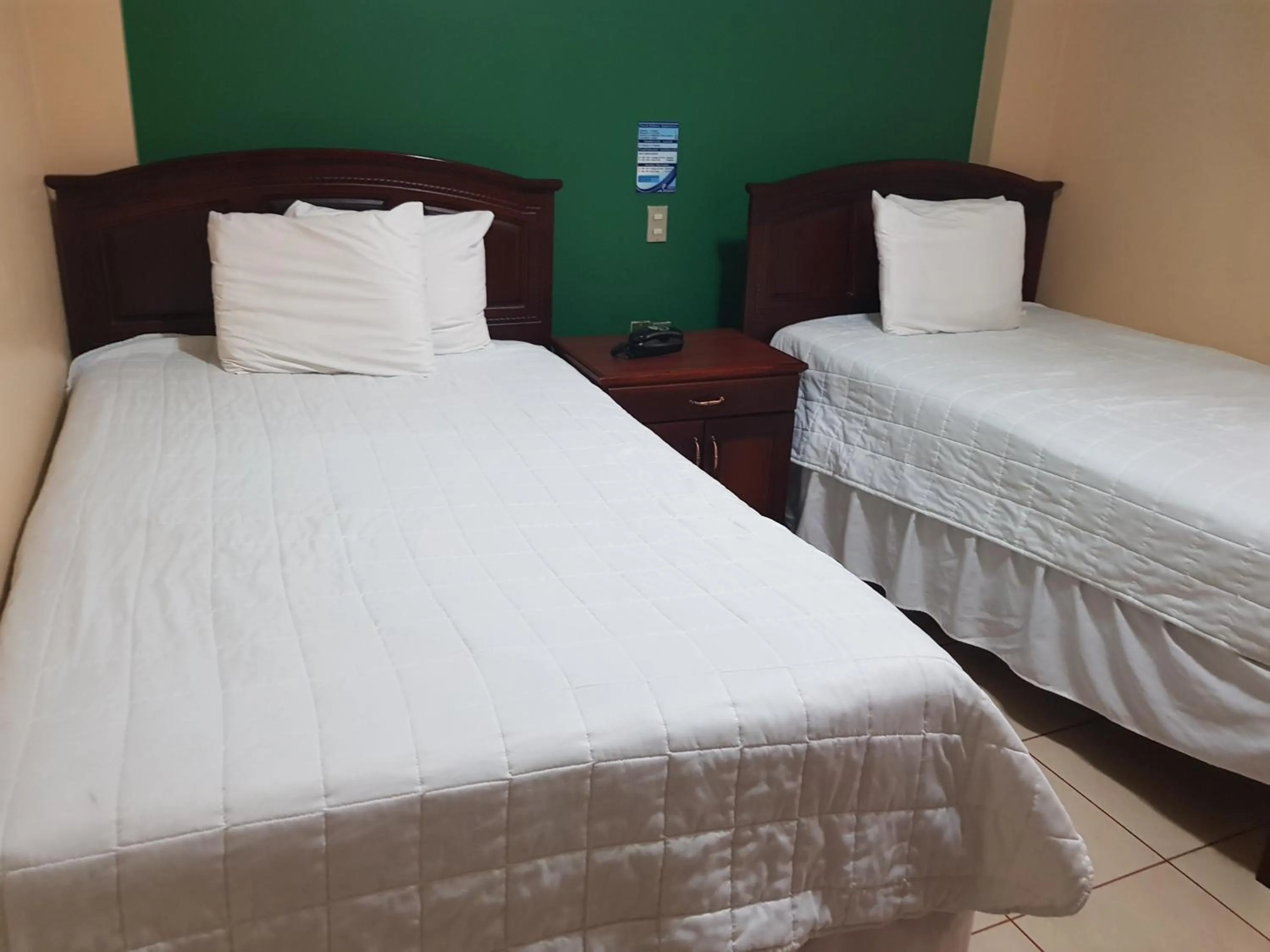 Bed in Hotel Florencia