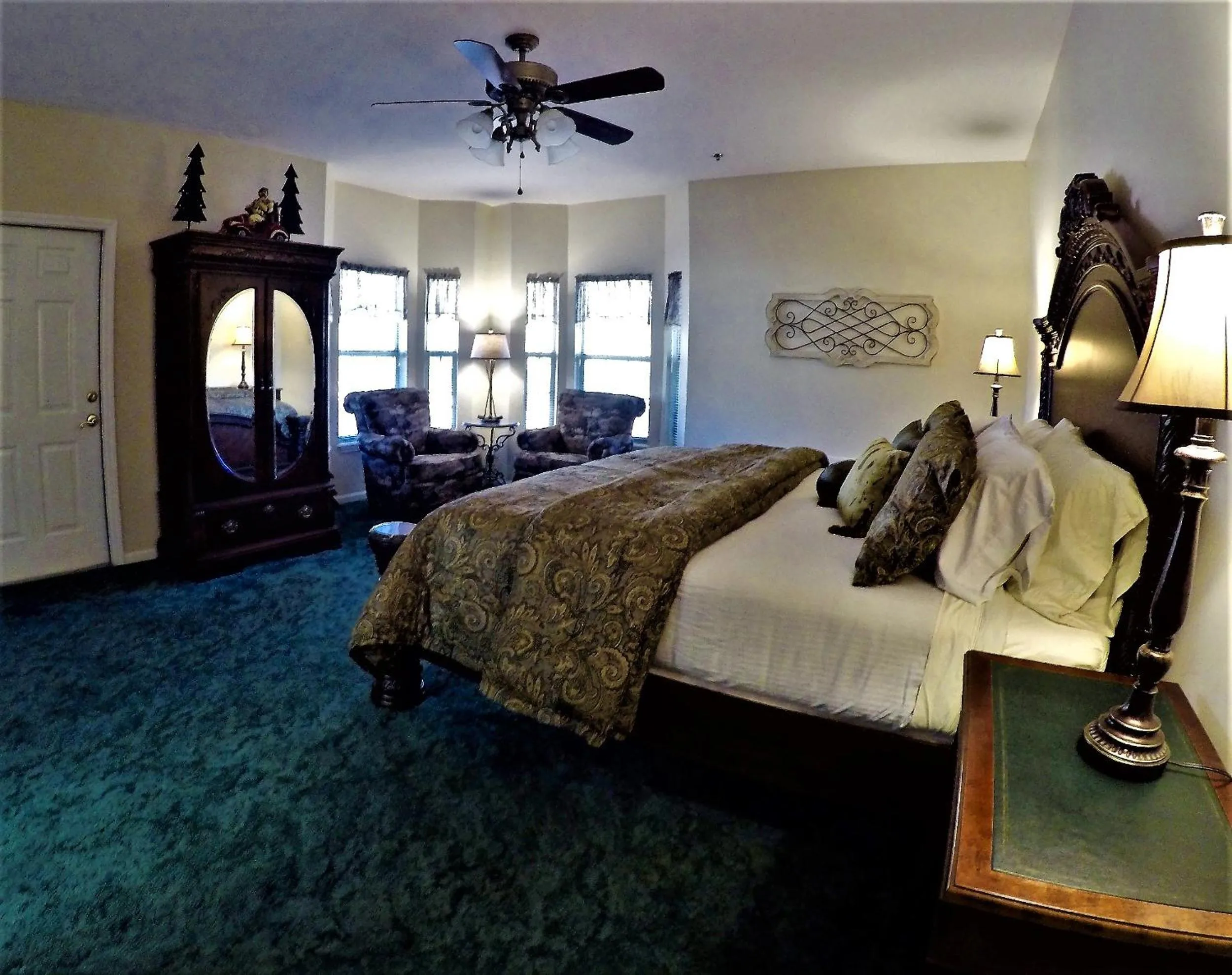 Bed in Bradford House Bed and Breakfast