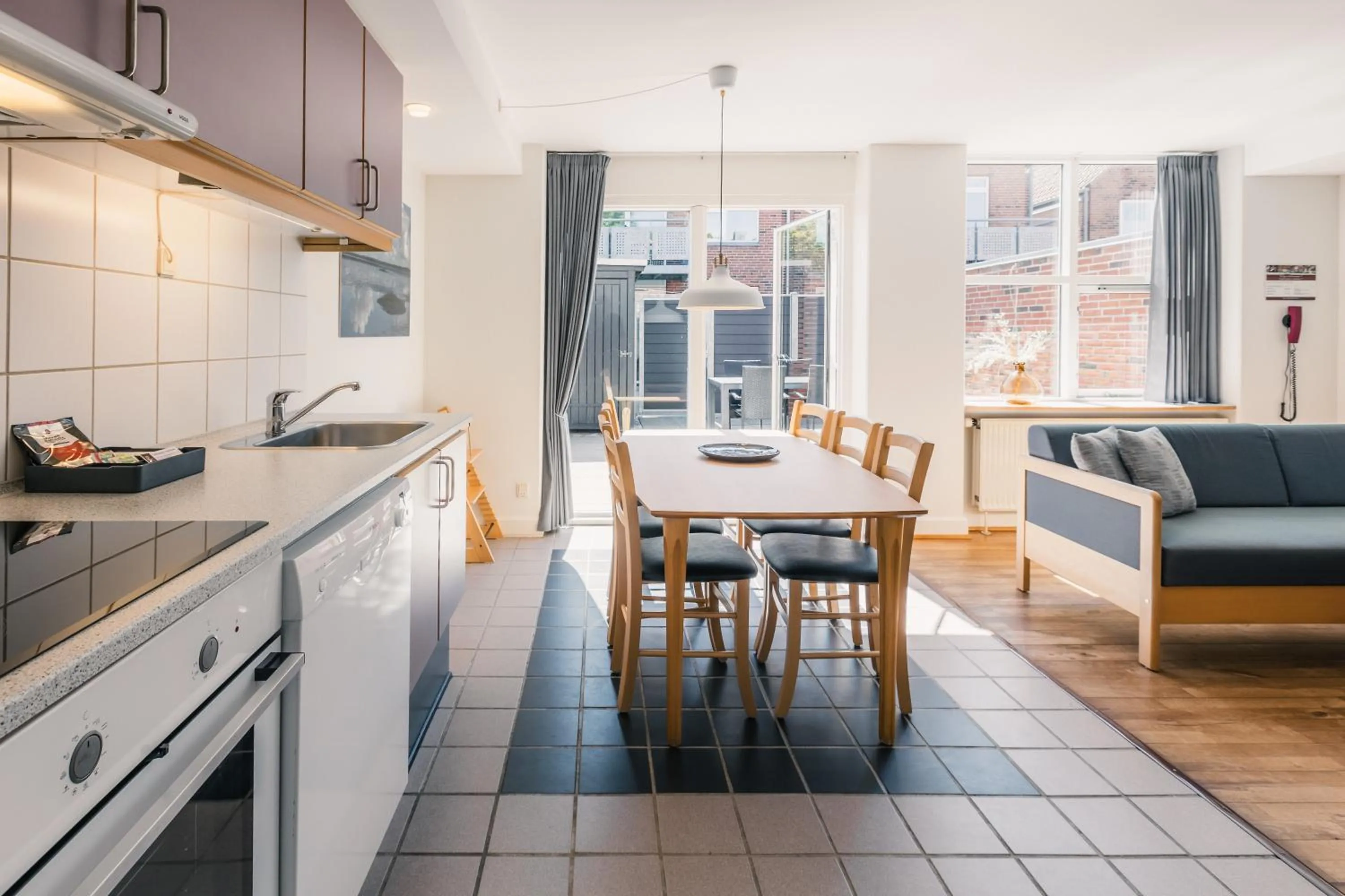 kitchen in Ribe Byferie Resort