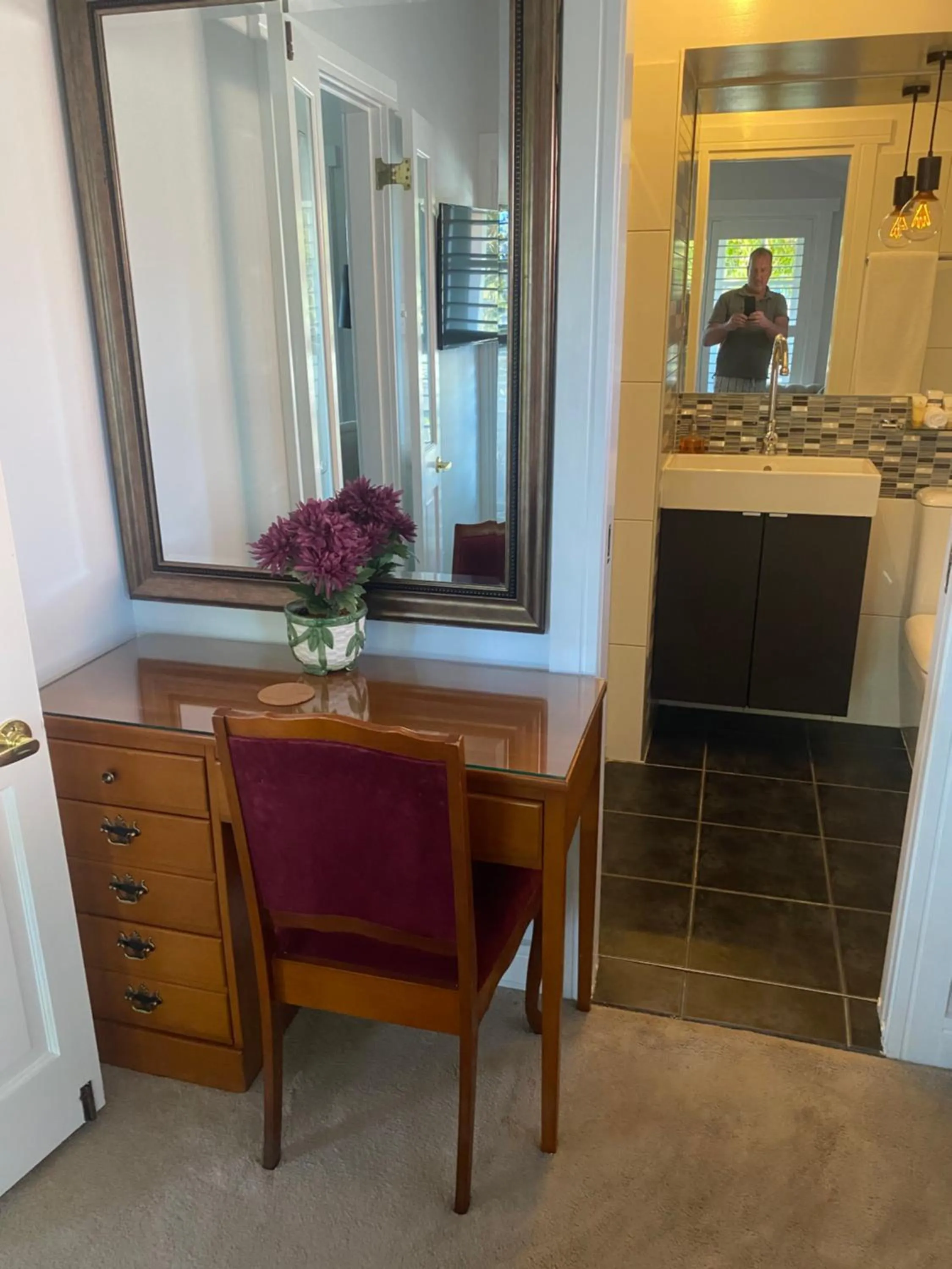 Seating area in BIRCHES B&B