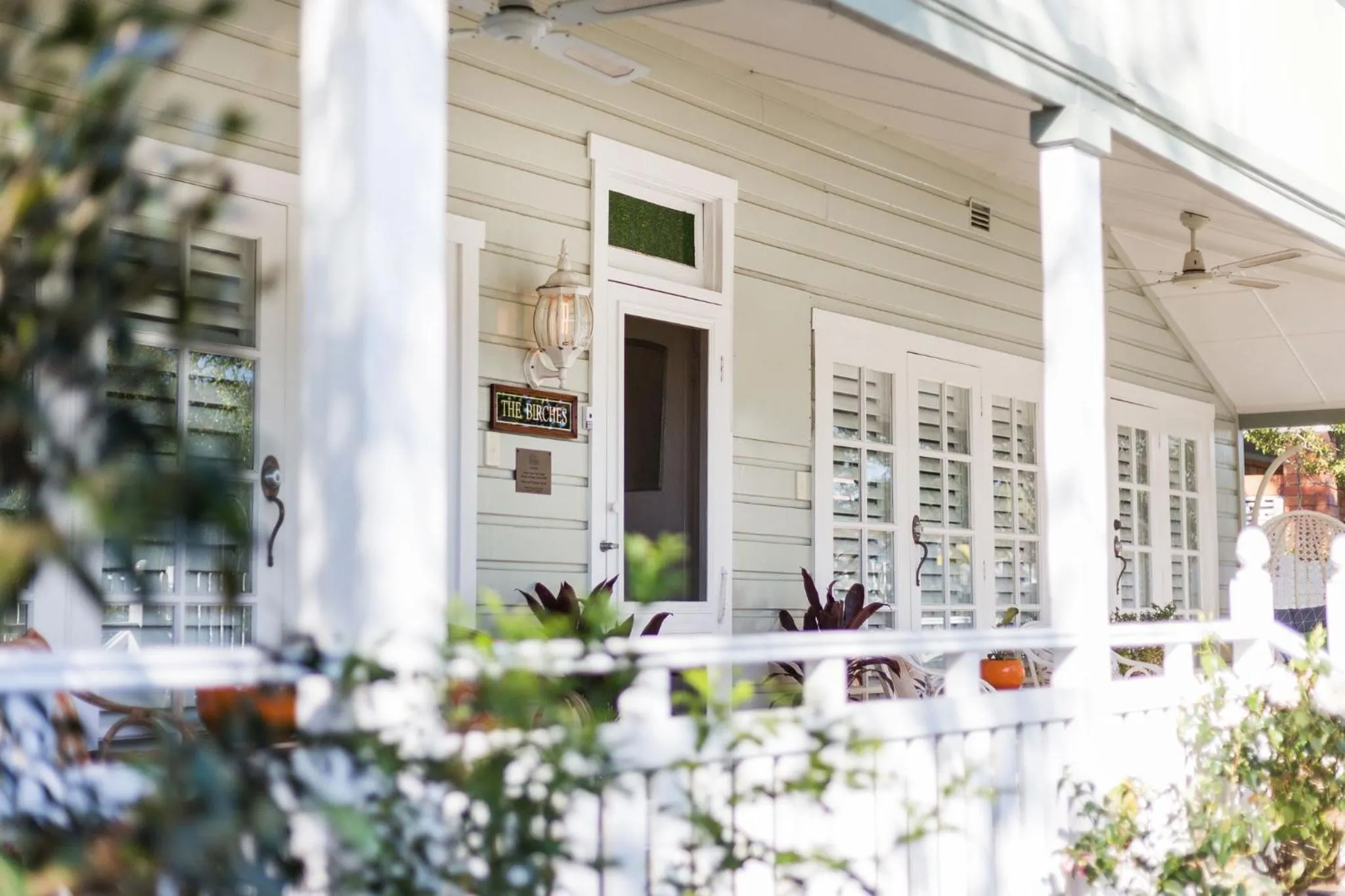 Facade/entrance in BIRCHES B&B