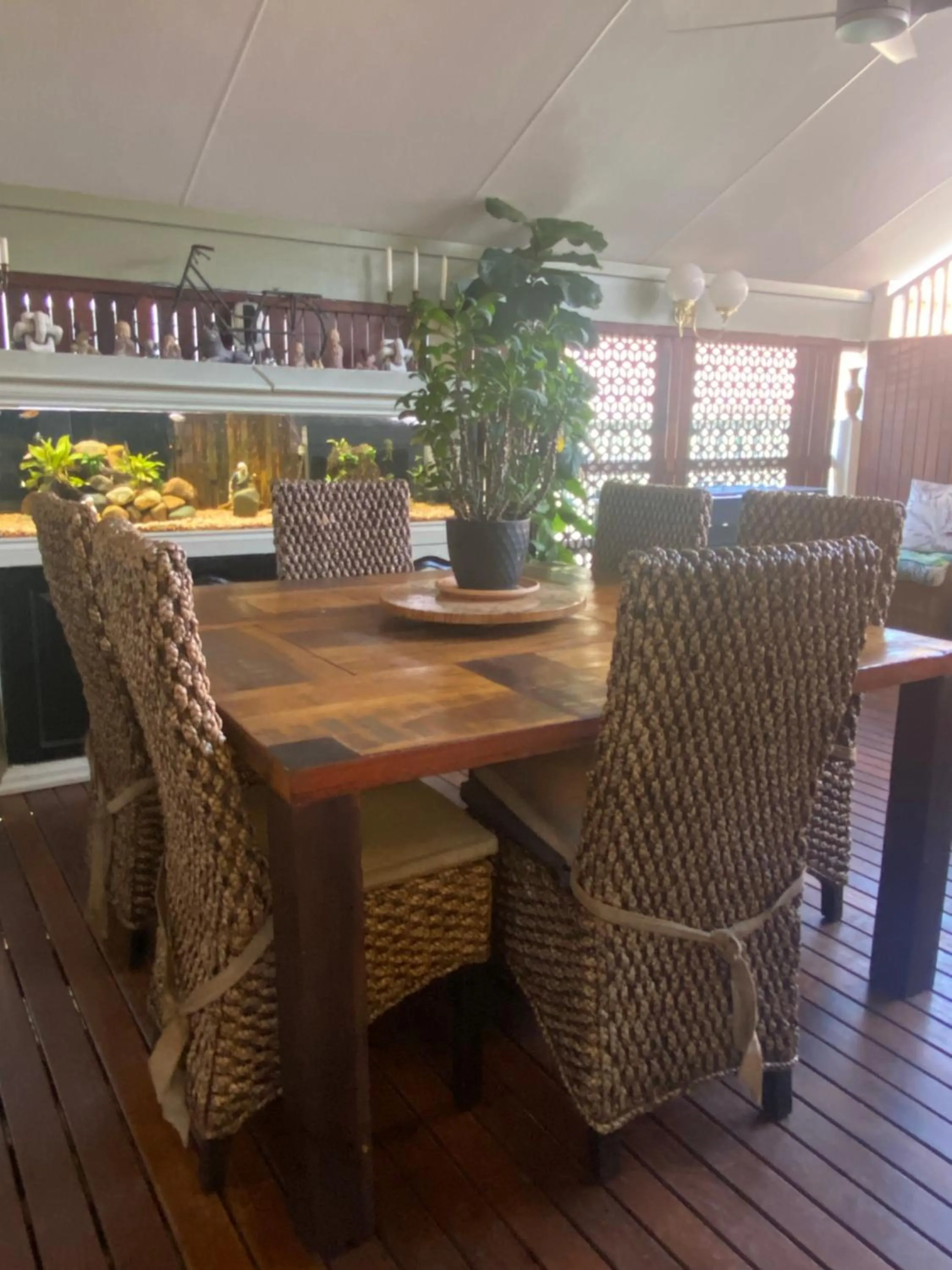 Dining area in BIRCHES B&B