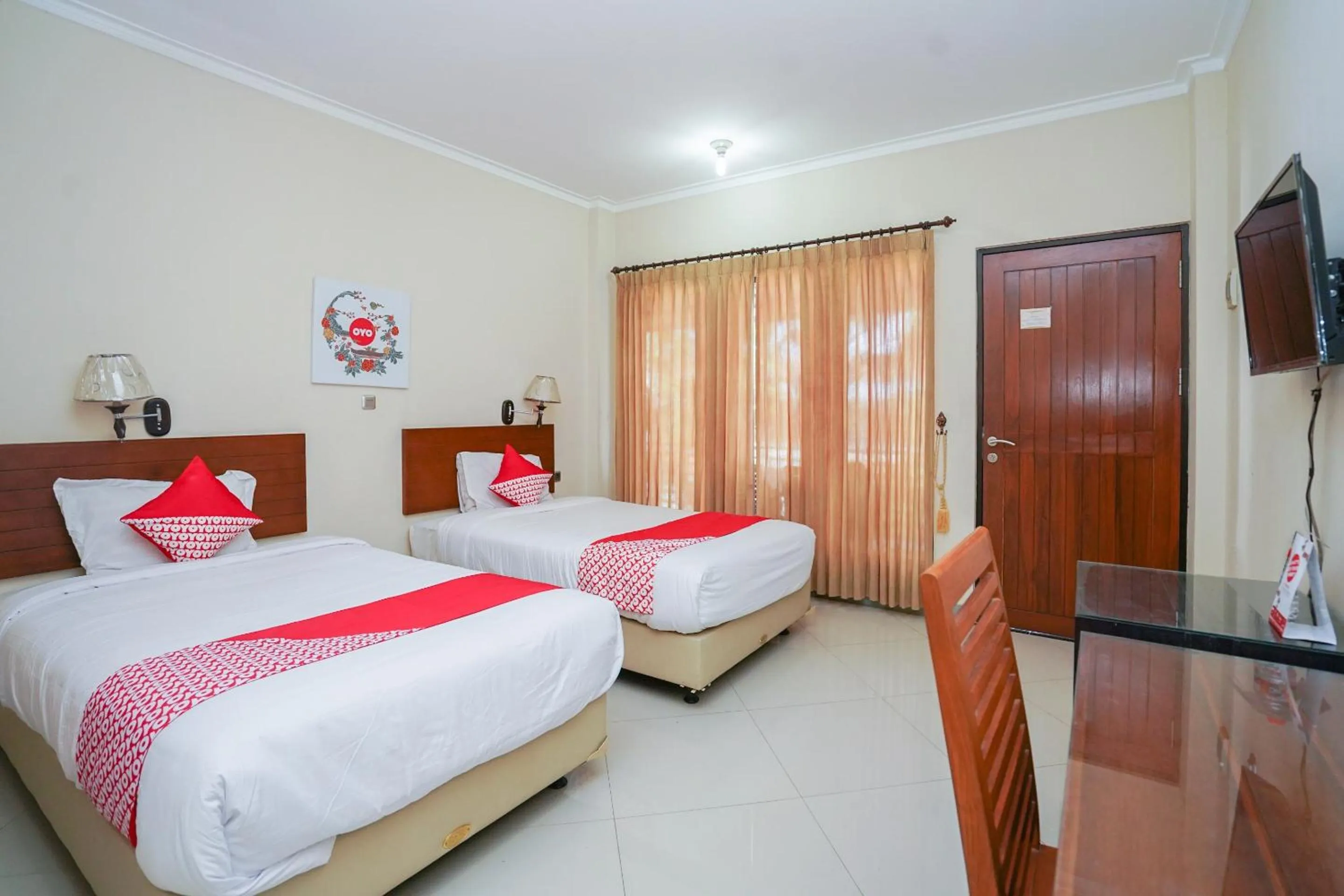 Bedroom, Bed in Capital O 1430 Hotel Ratna Syariah