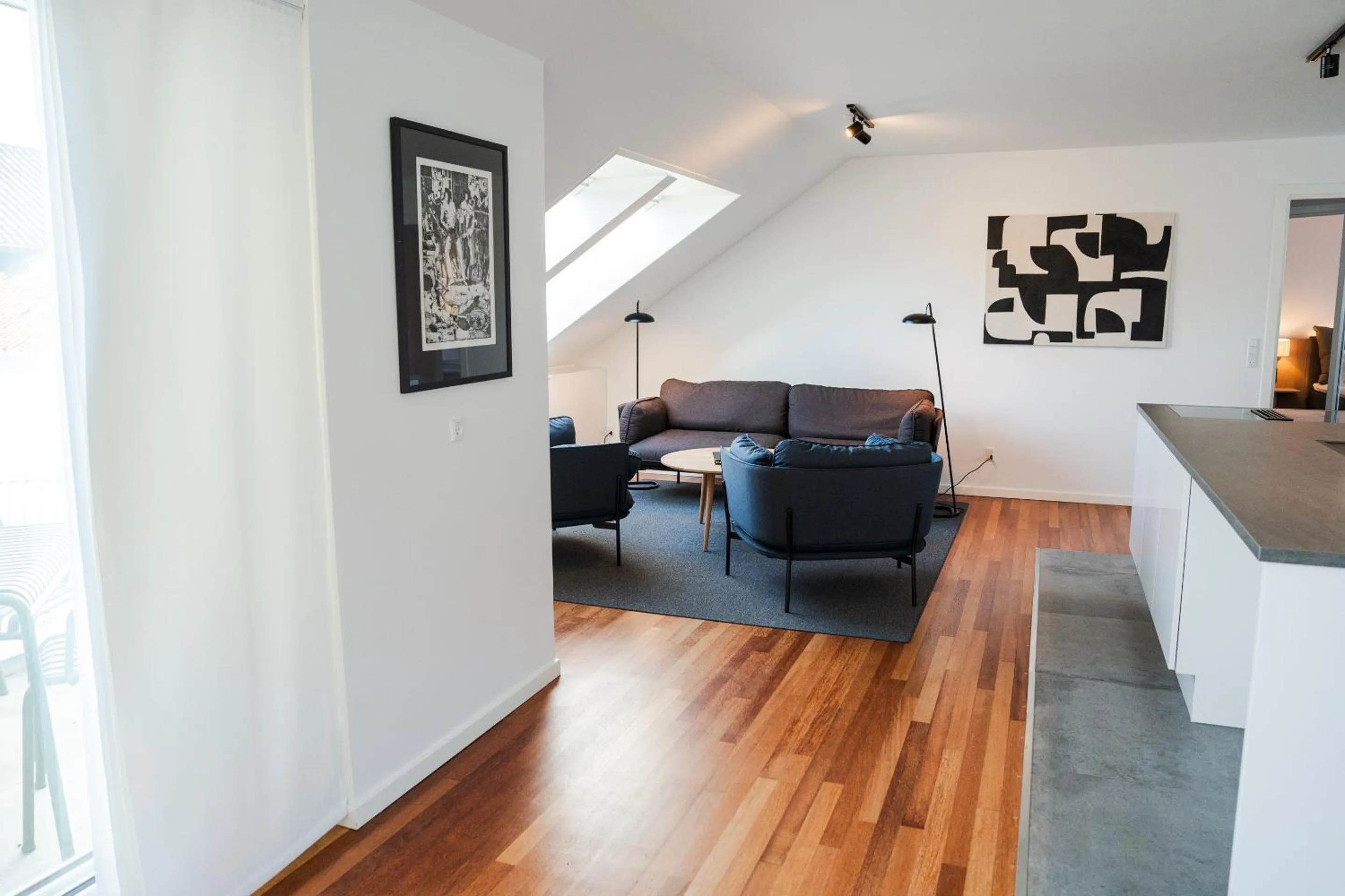 Living room in Hotel Scheelsminde