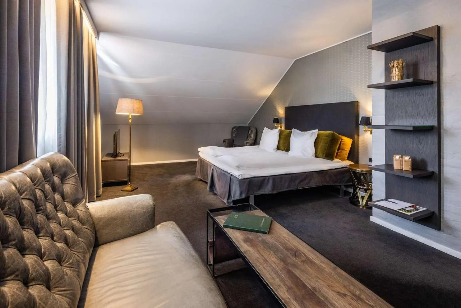 Bedroom, Bed in Hotel Scheelsminde