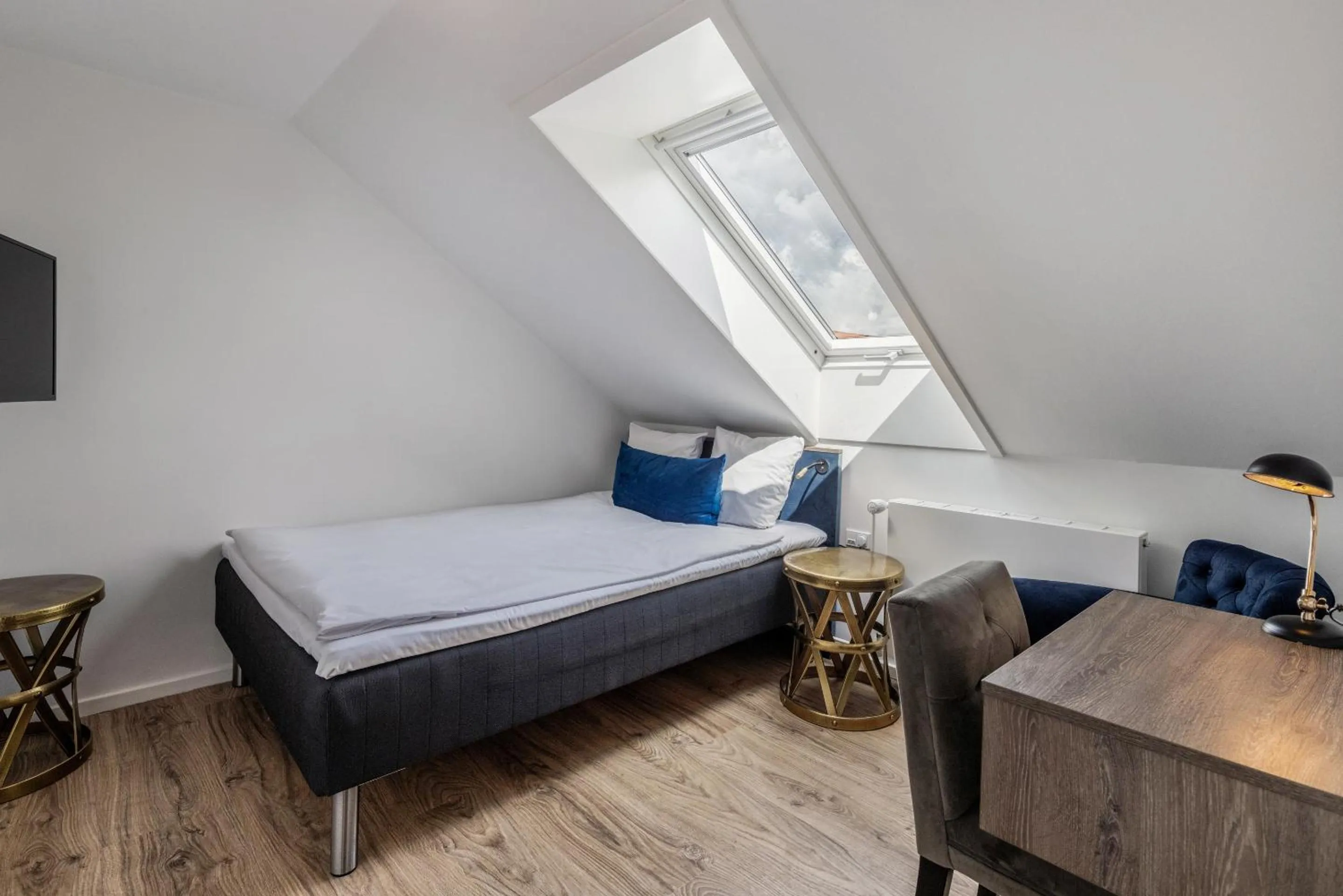 Bedroom, Bed in Hotel Scheelsminde