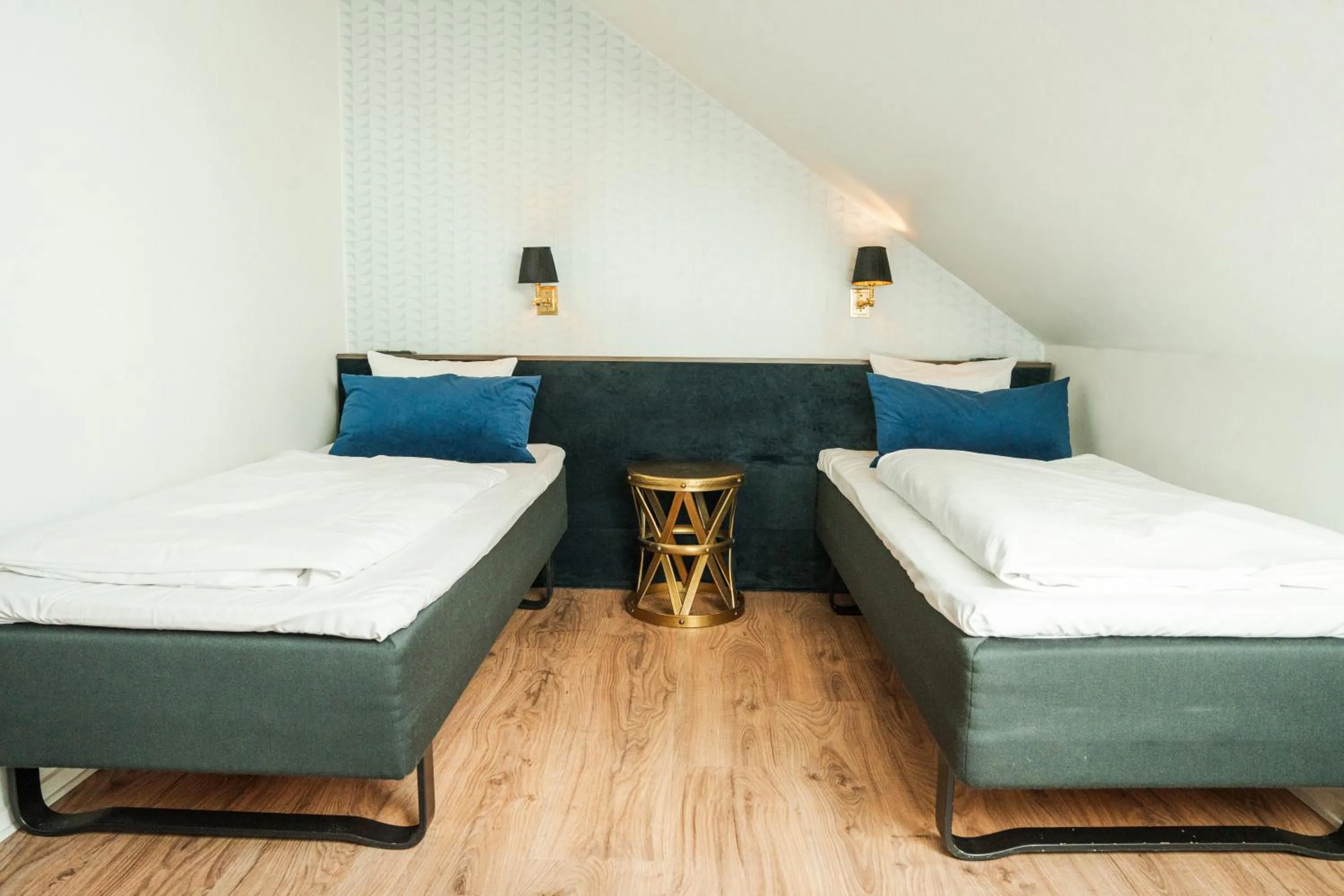 Bed in Hotel Scheelsminde