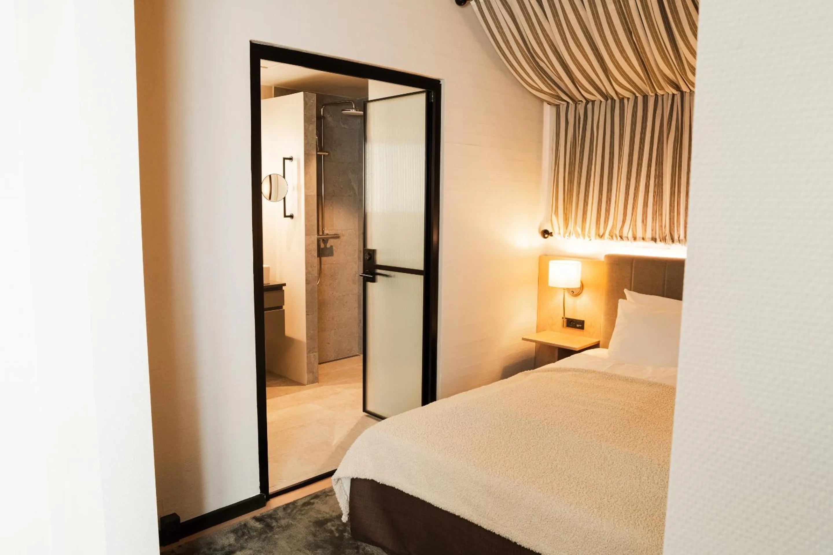 Bedroom, Bed in Hotel Scheelsminde