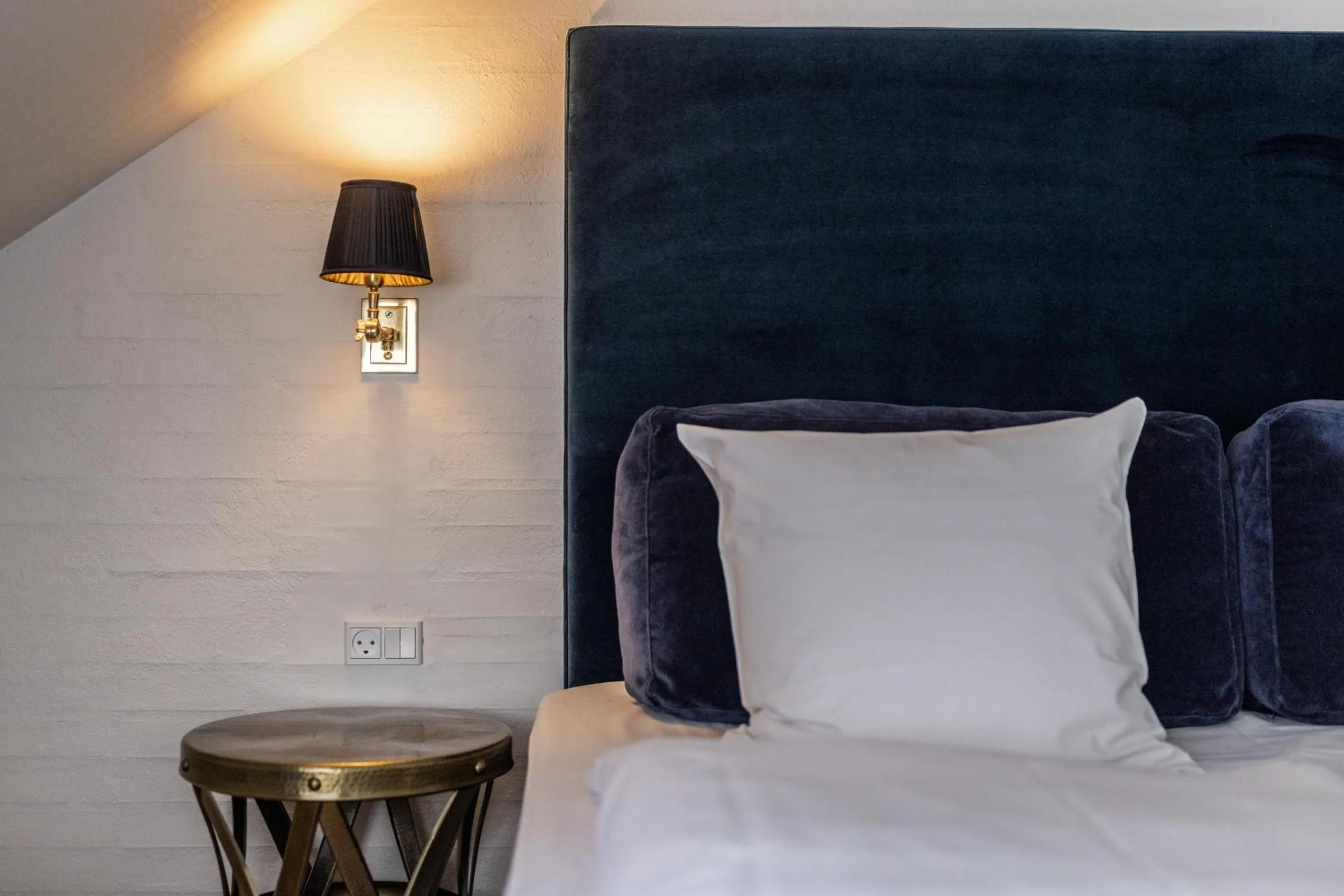 Bed in Hotel Scheelsminde