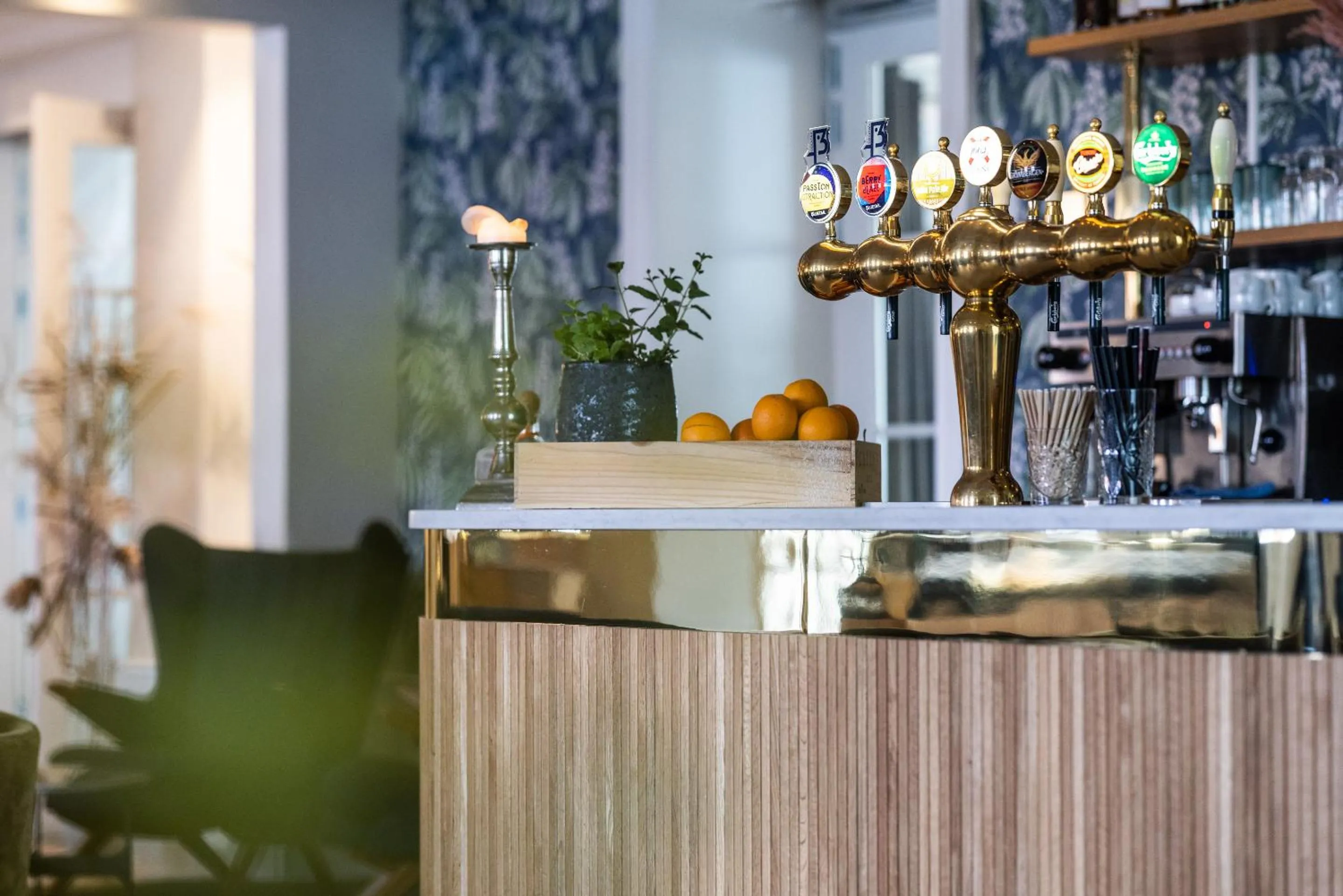 Lounge or bar in Hotel Scheelsminde