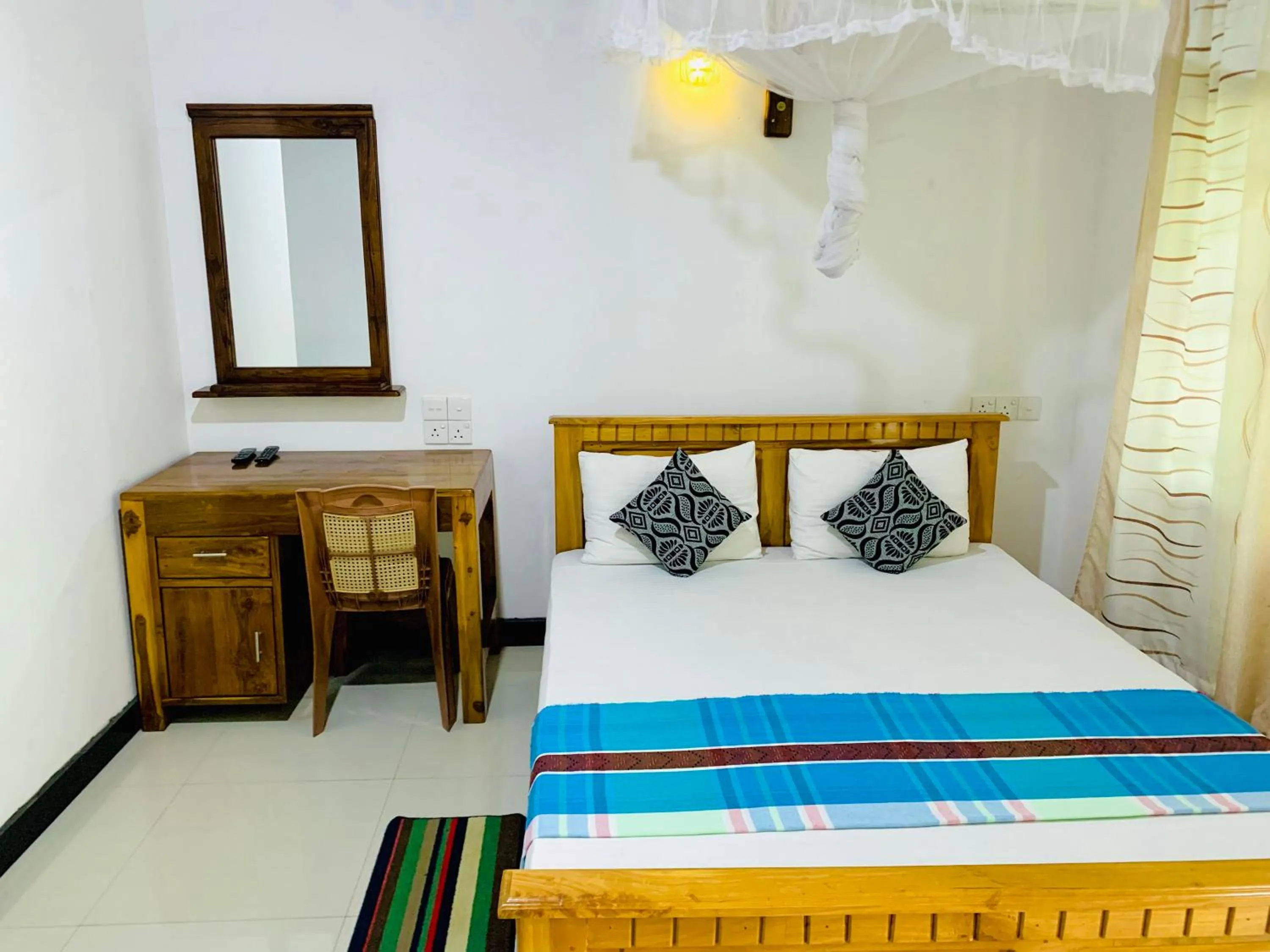 Bed in Rich Resort & Restaurant