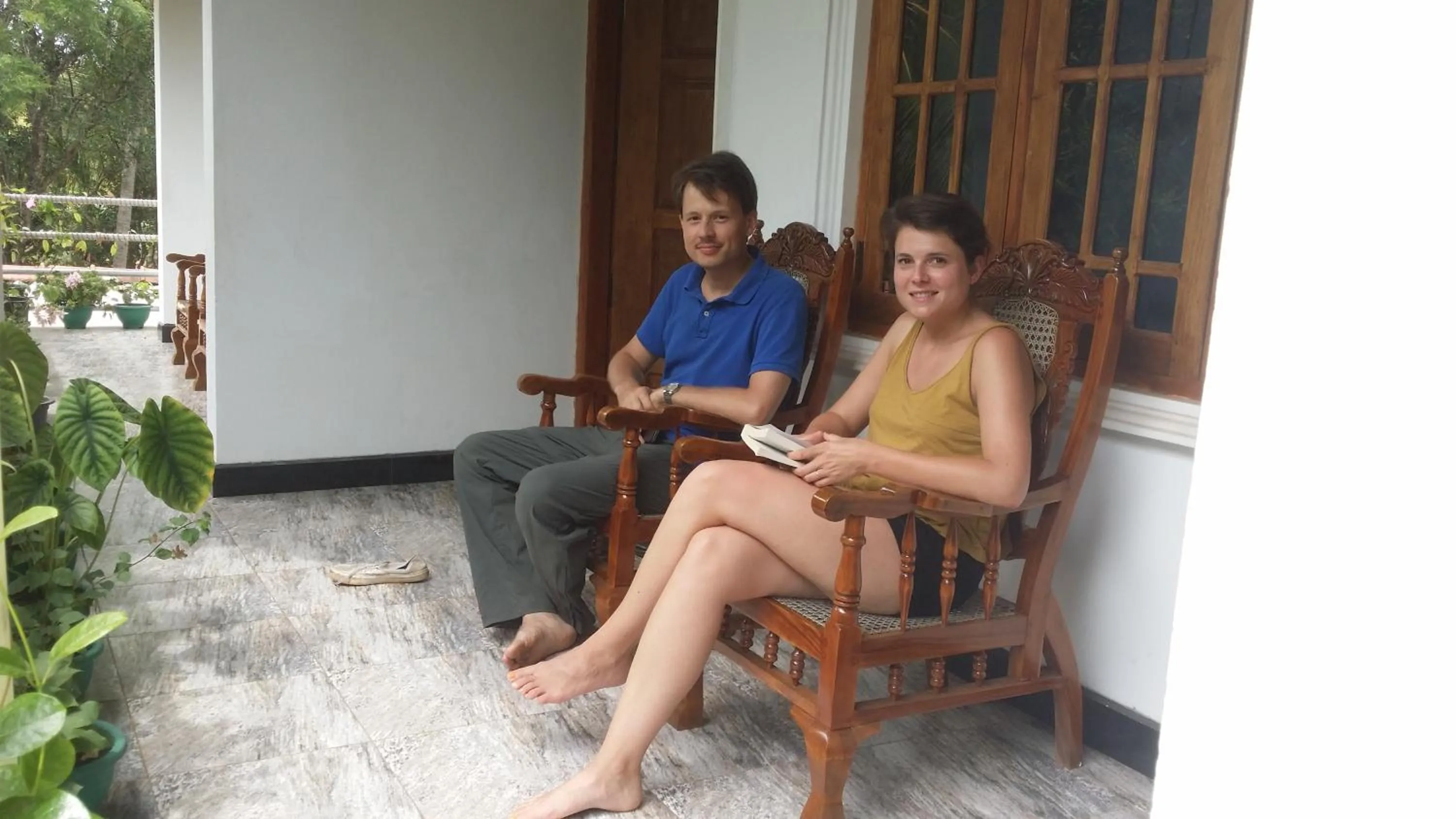 Balcony/Terrace in Rich Resort & Restaurant