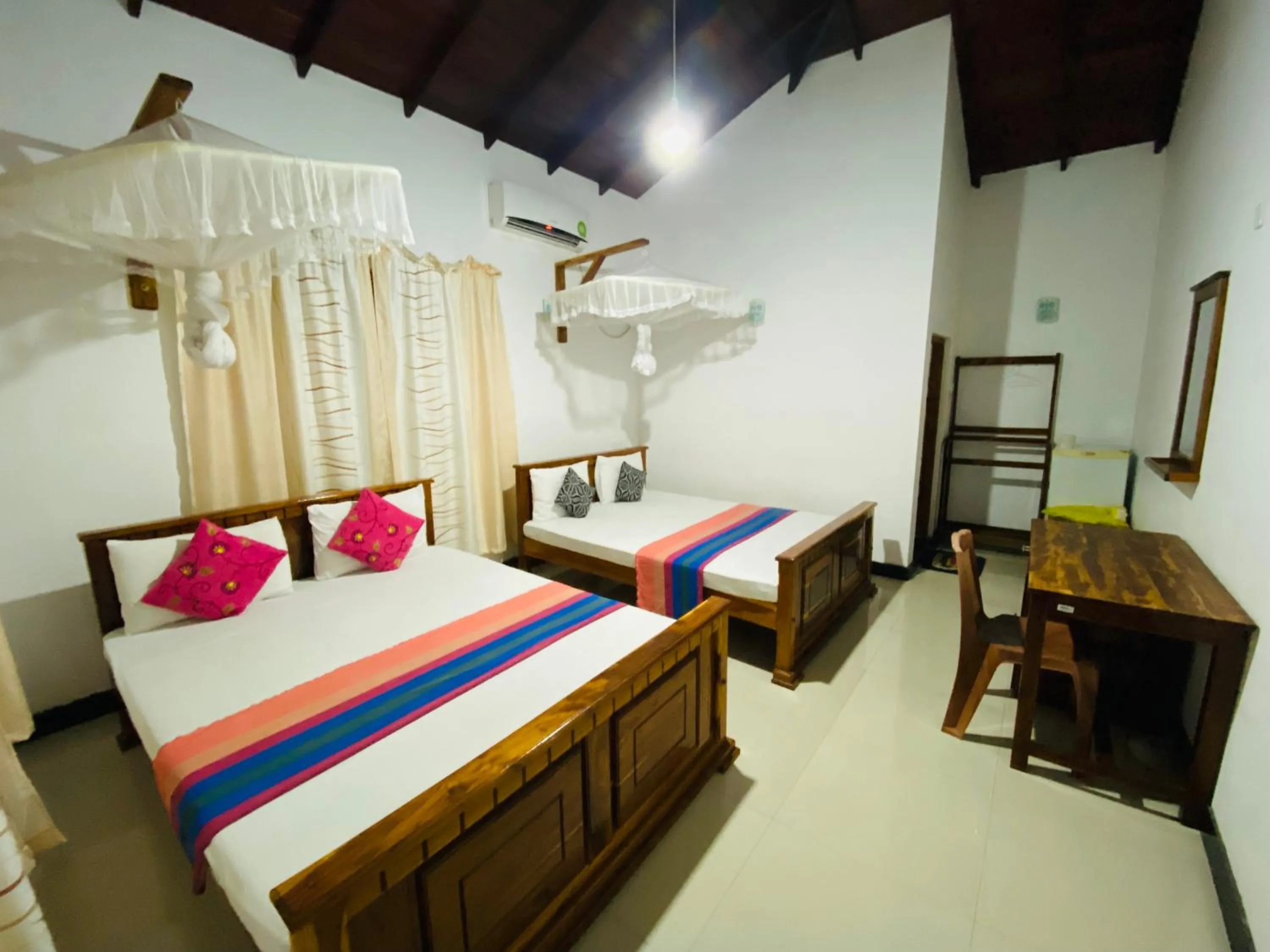 Bed in Rich Resort & Restaurant