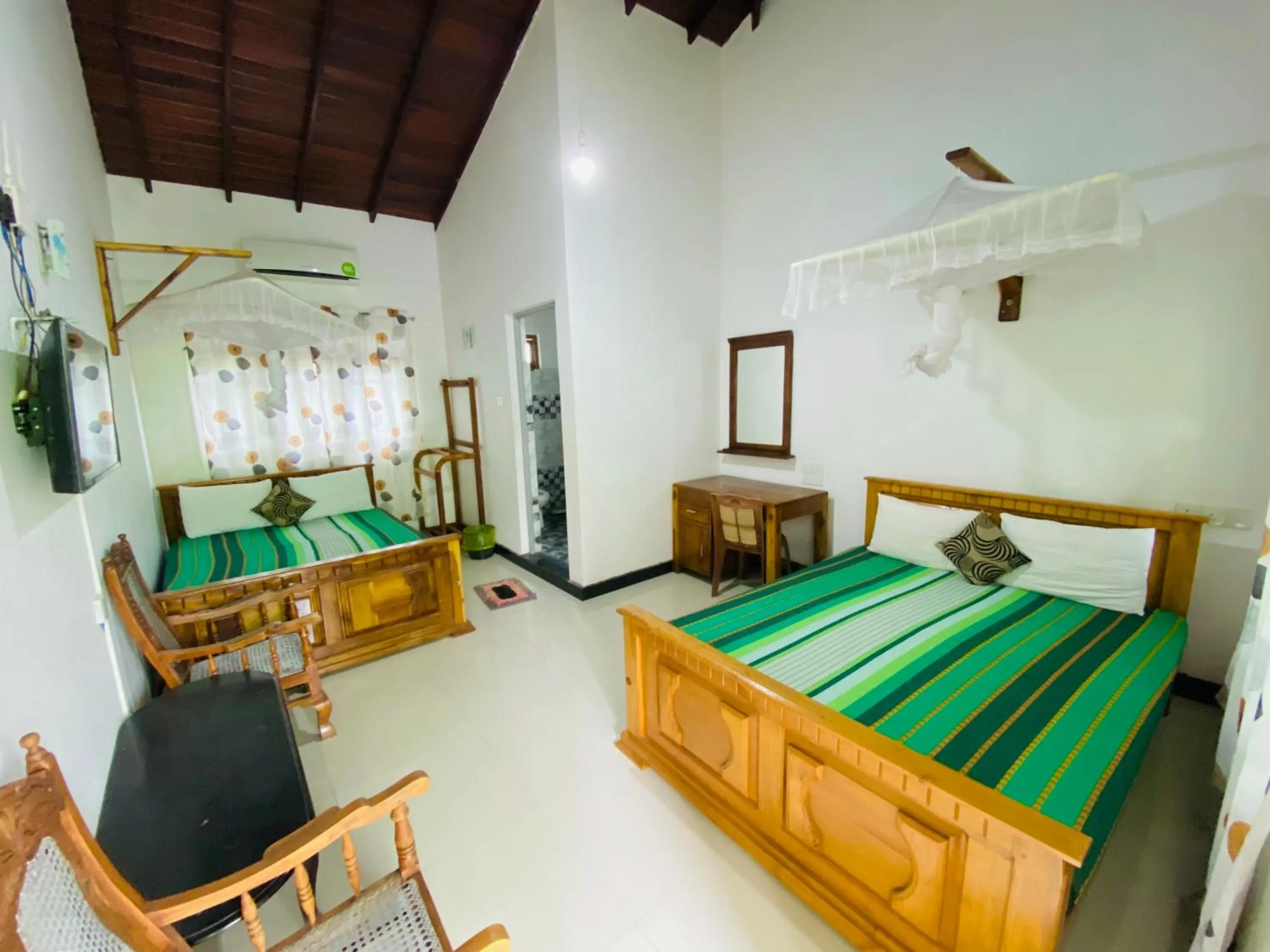 Bed in Rich Resort & Restaurant