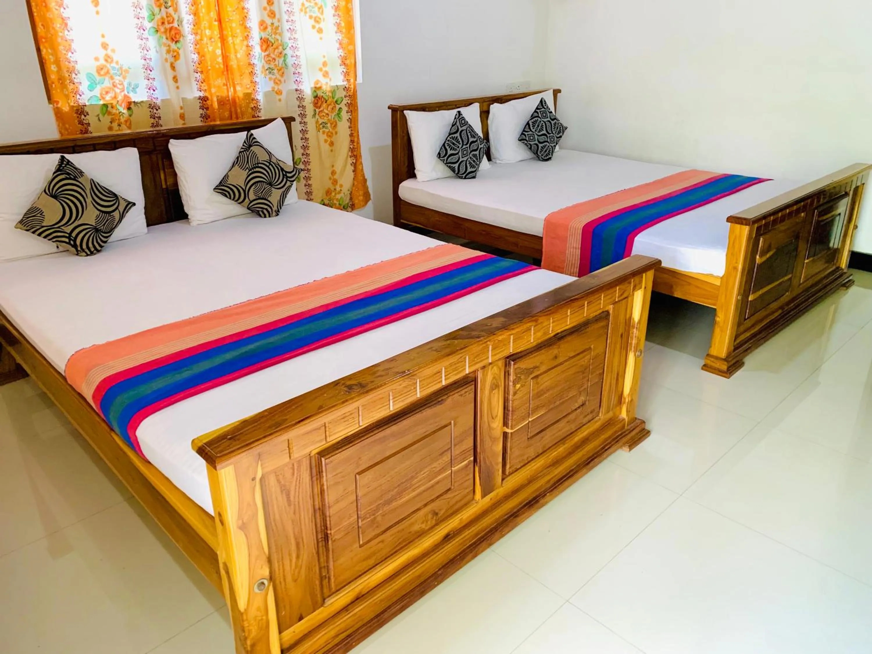 Bed in Rich Resort & Restaurant