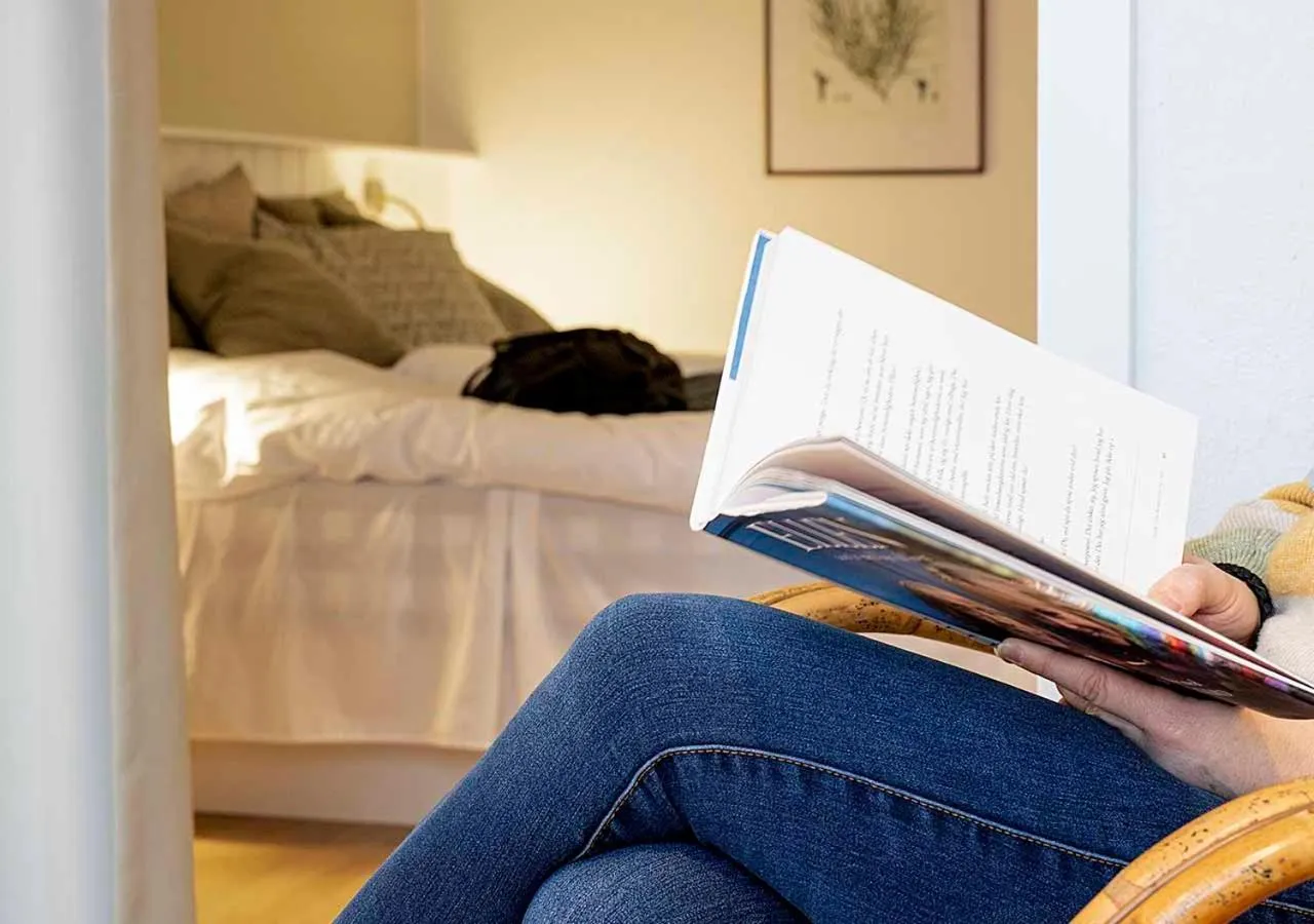 Bed in Hjerting Badehotel