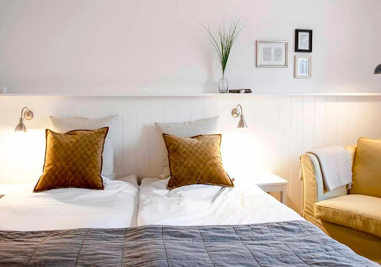 Bed in Hjerting Badehotel