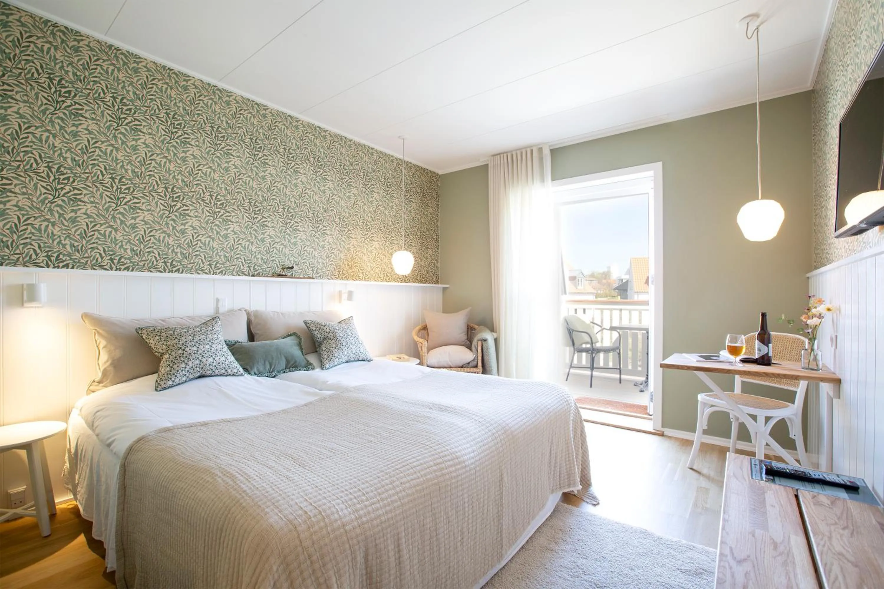 Bed in Hjerting Badehotel