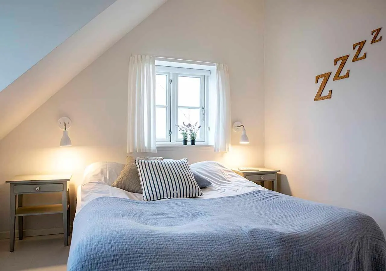 Bed in Hjerting Badehotel