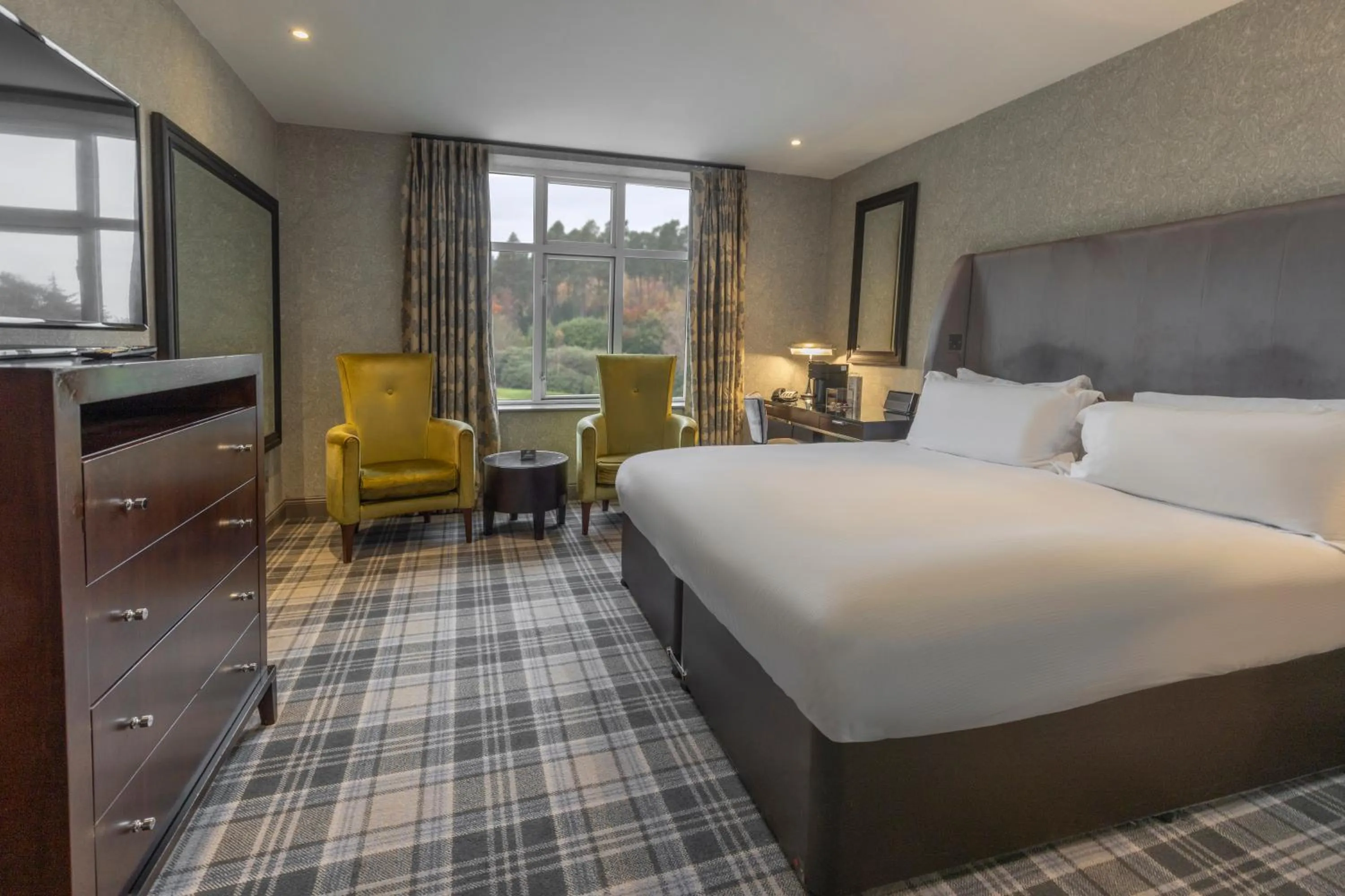 Bed in Slaley Hall Hotel, Spa & Golf Resort