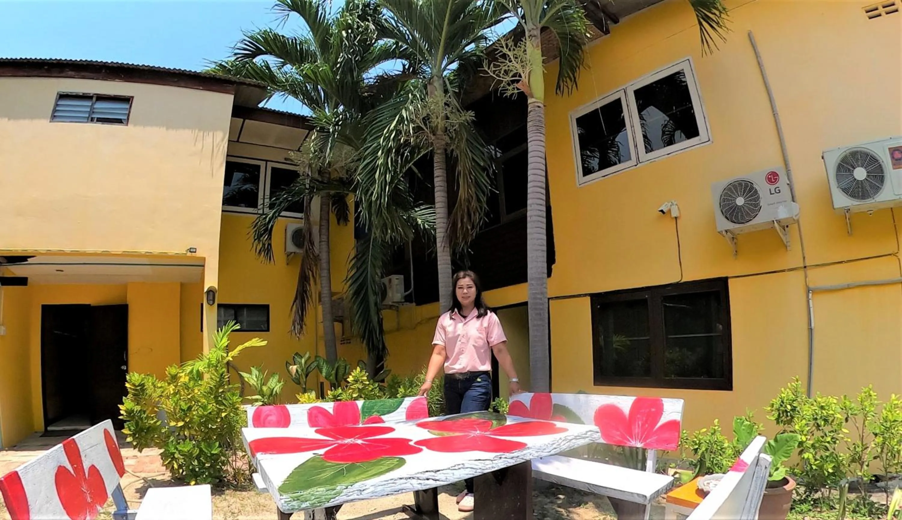 Garden in Golf-Sea-City Guest House