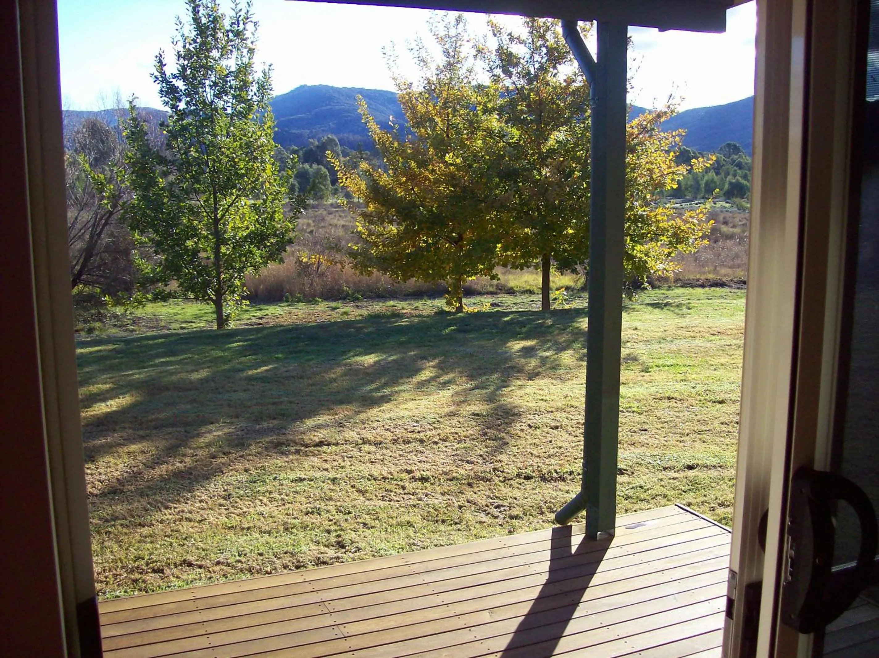 Patio in Colonial Inn Guest Rooms