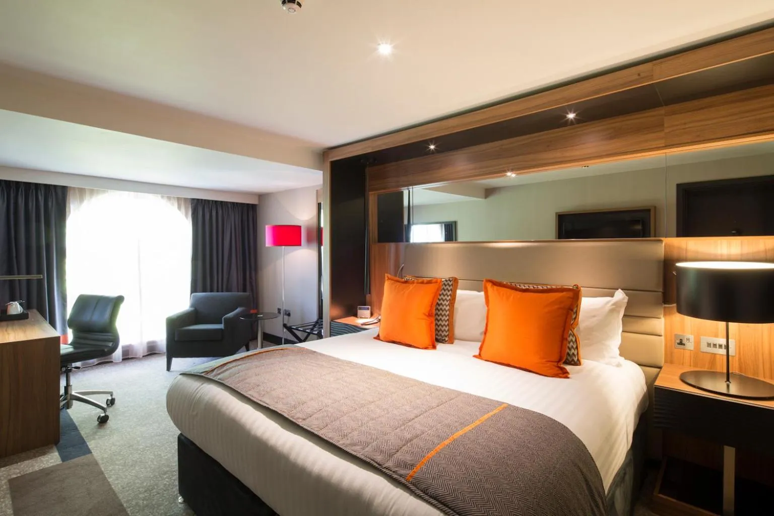 Bedroom, Bed in Crowne Plaza Gerrards Cross by IHG