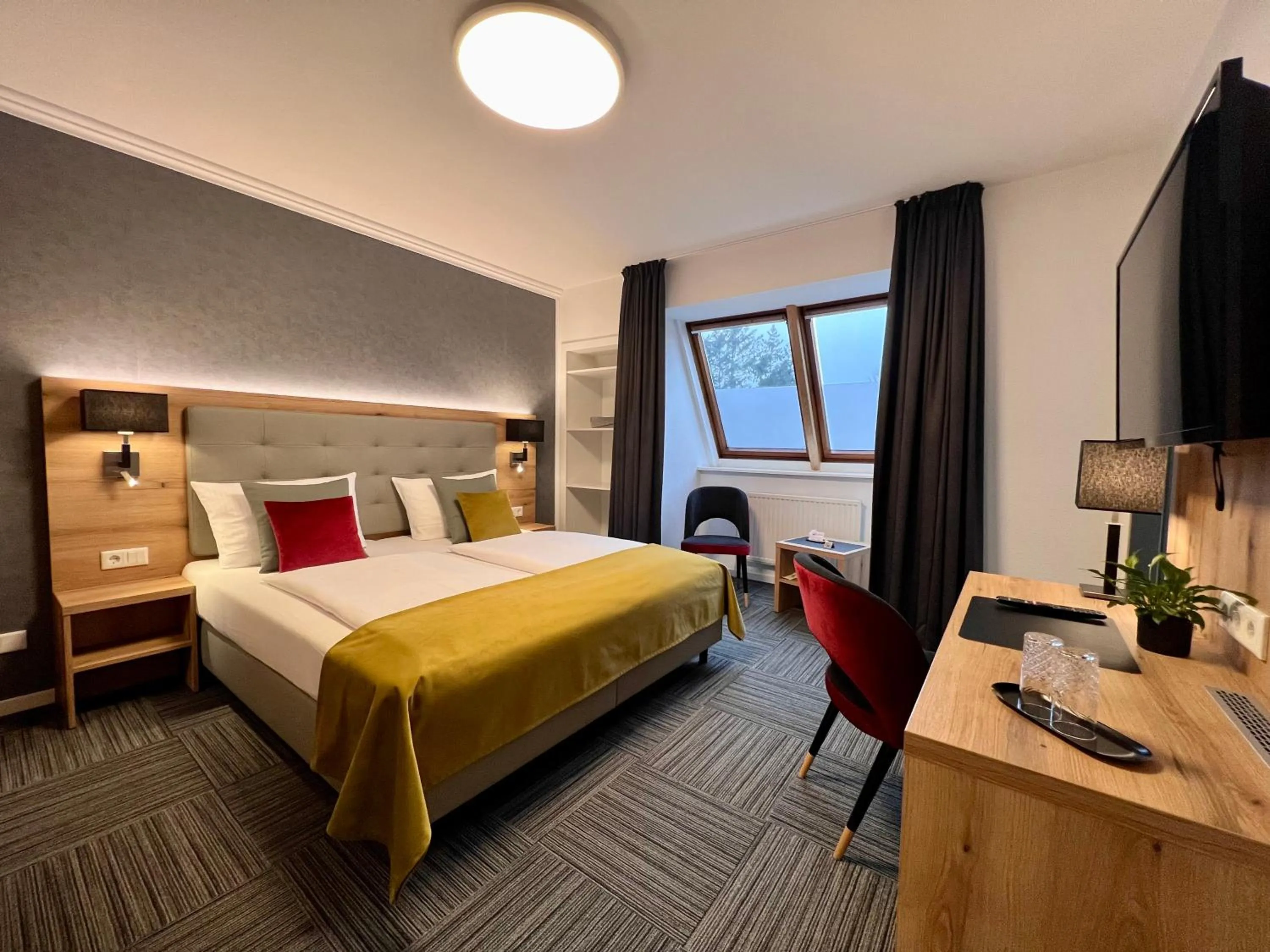 Bed in Hotel Garni am Obsthof Stade - Altes Land