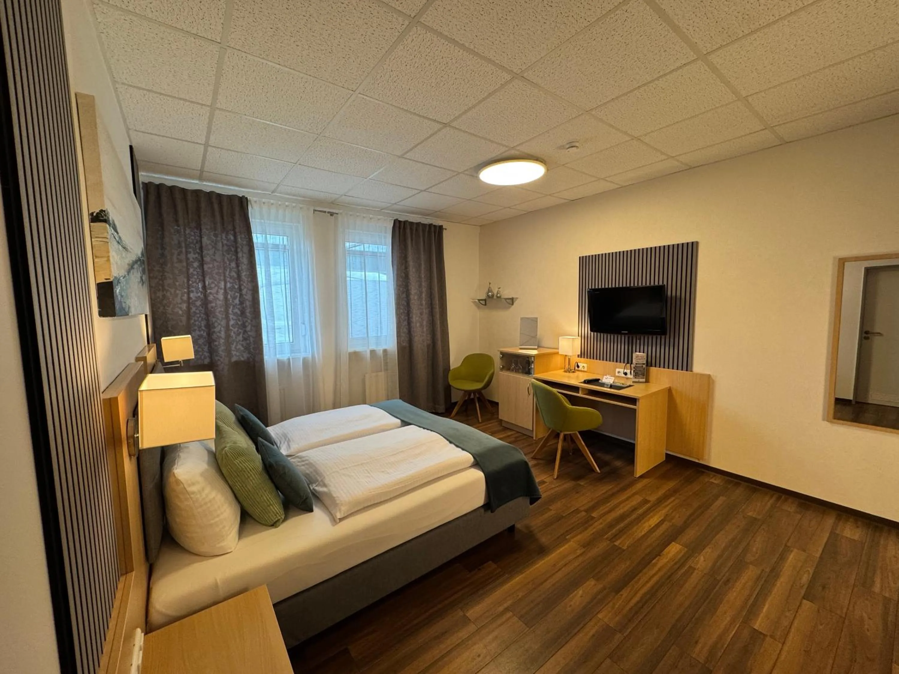 Bed in Hotel Garni am Obsthof Stade - Altes Land