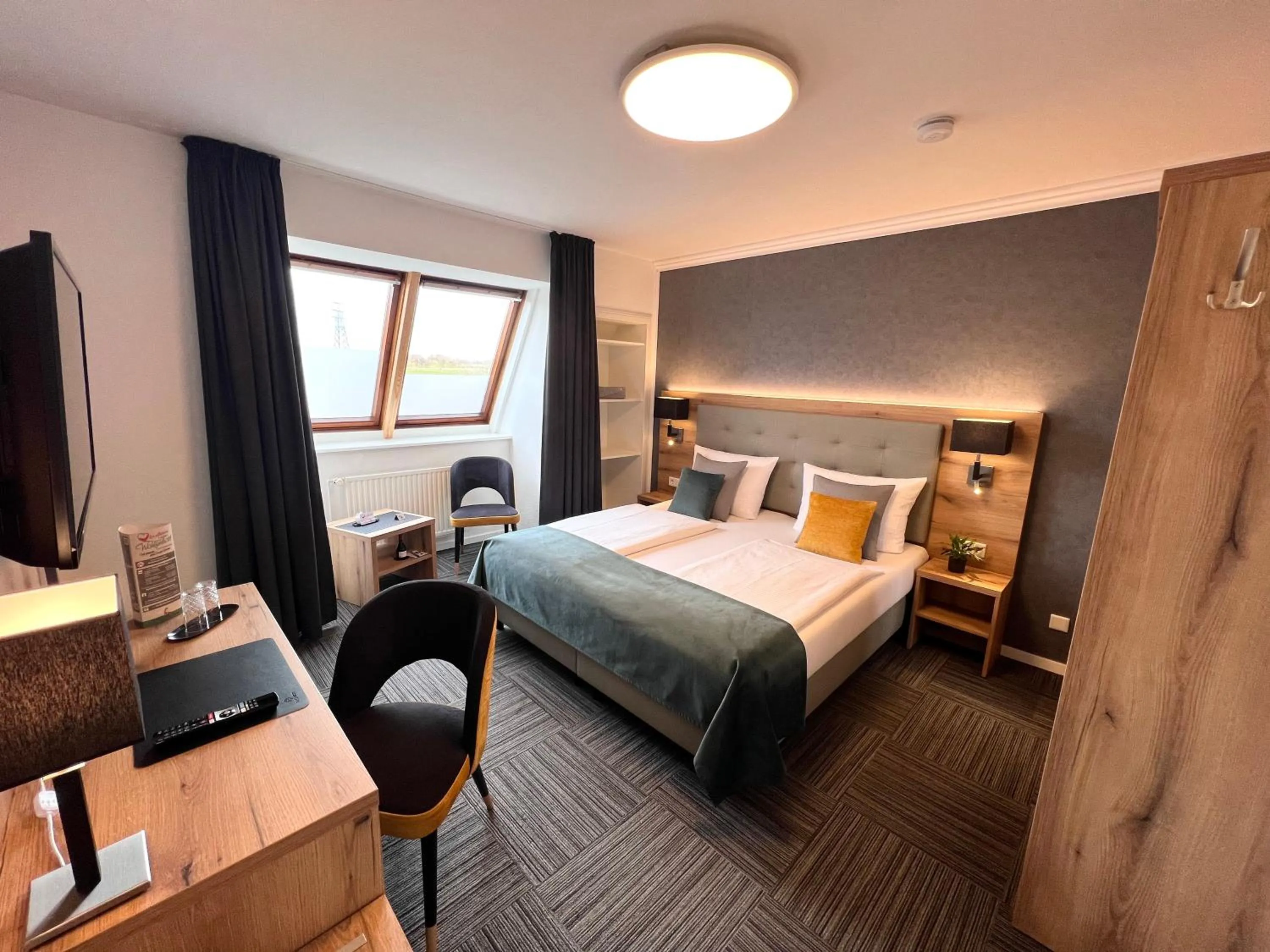 Bed in Hotel Garni am Obsthof Stade - Altes Land