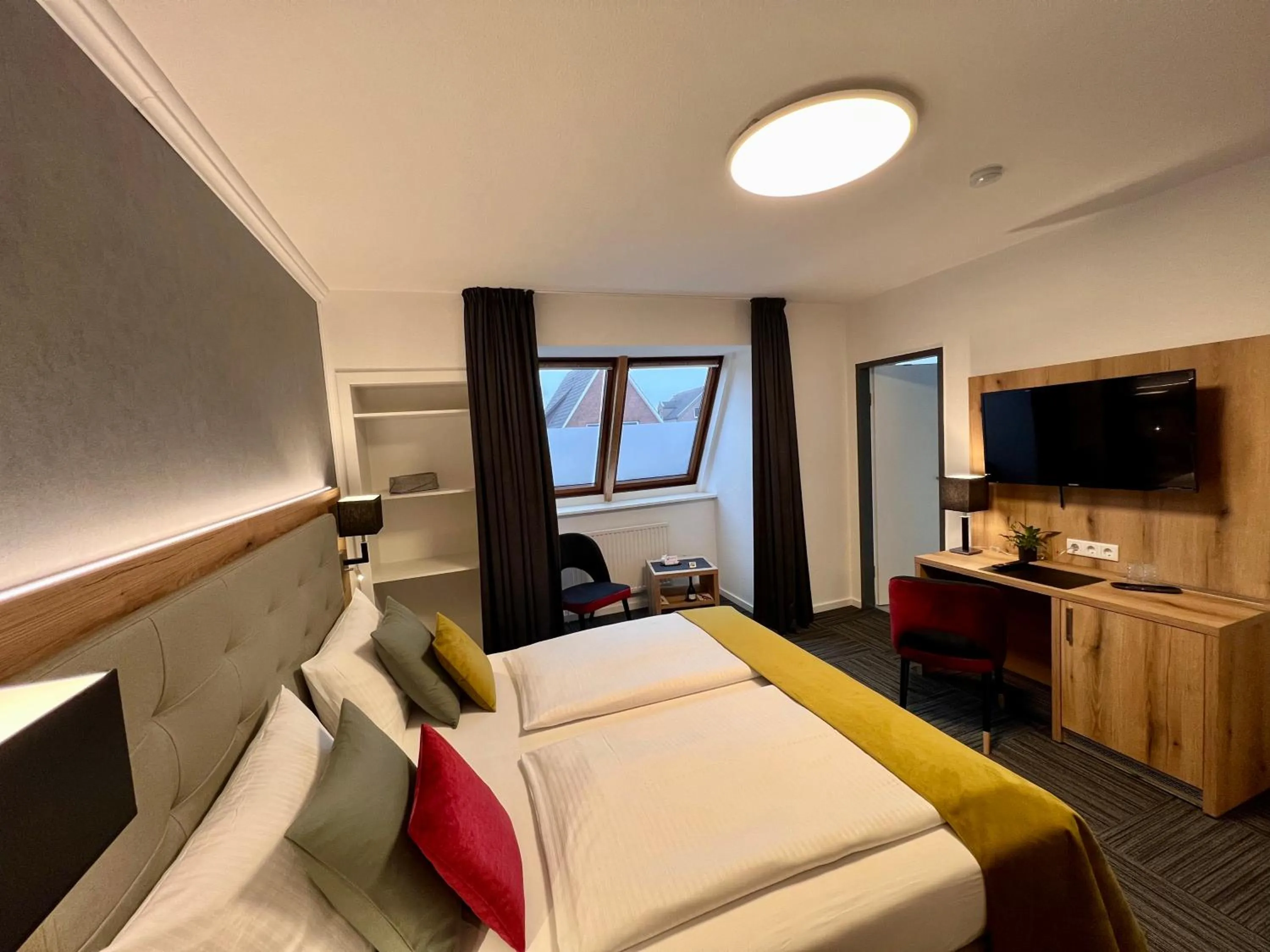 Bed in Hotel Garni am Obsthof Stade - Altes Land