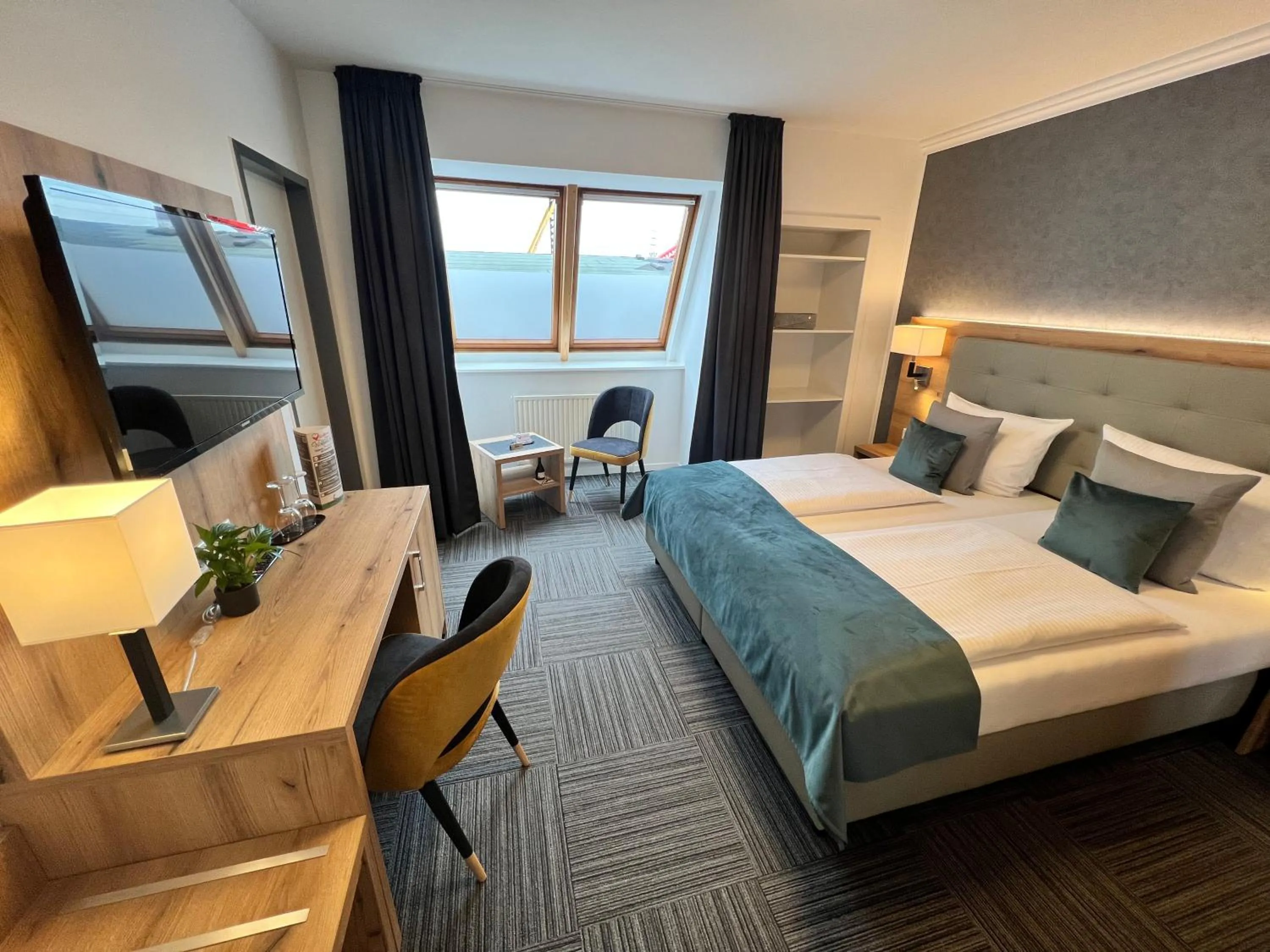 Bed in Hotel Garni am Obsthof Stade - Altes Land