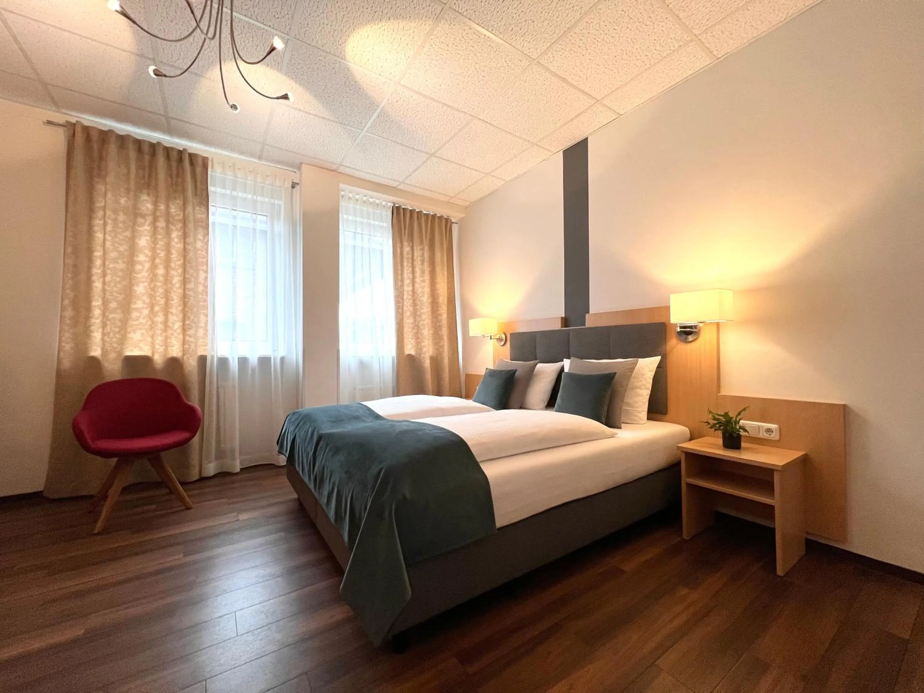 Bed in Hotel Garni am Obsthof Stade - Altes Land