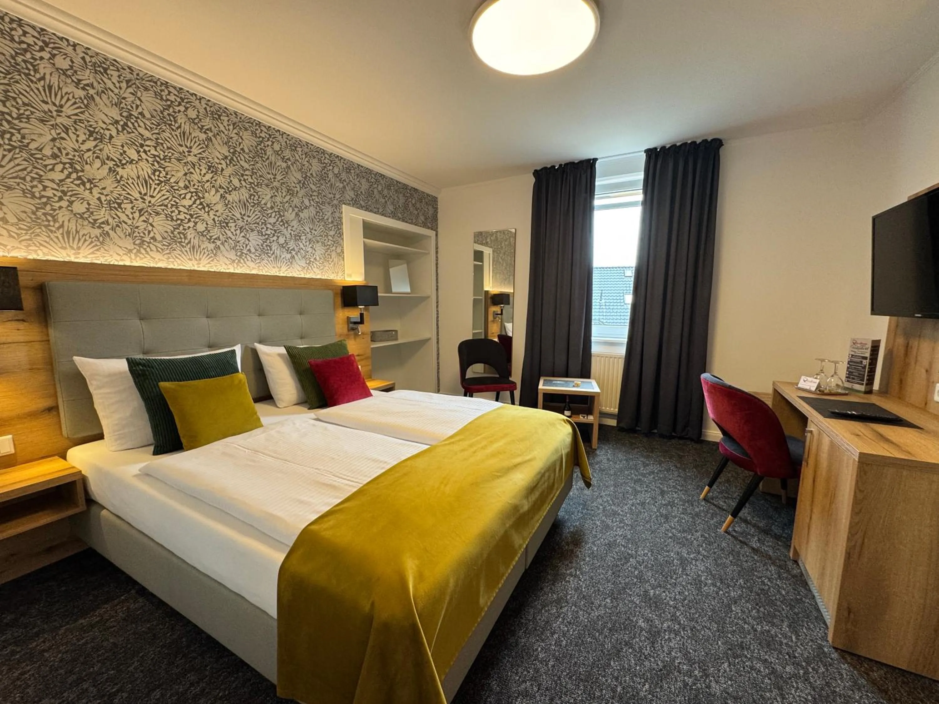 Bed in Hotel Garni am Obsthof Stade - Altes Land