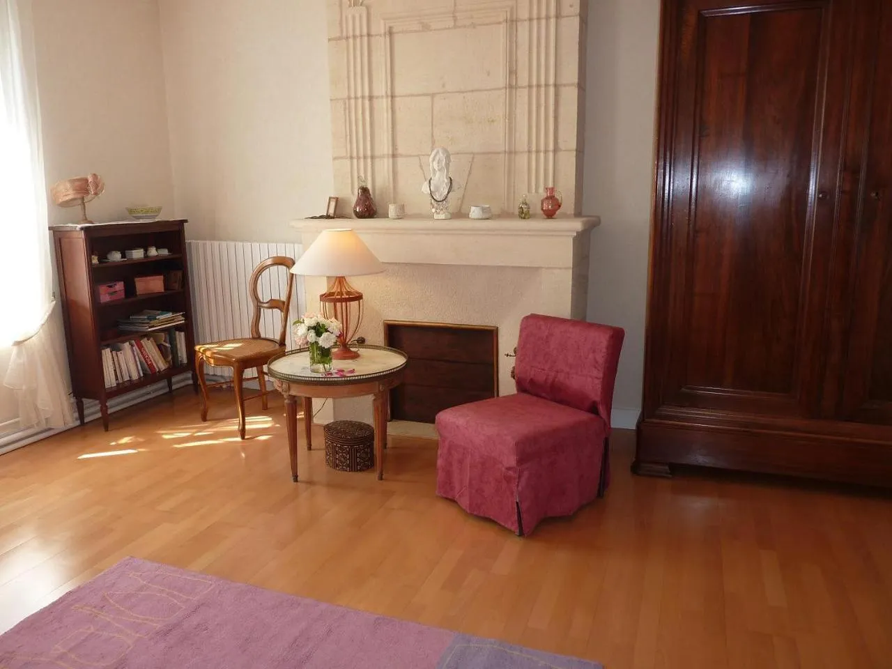 Seating area in Le Clos des Rosiers