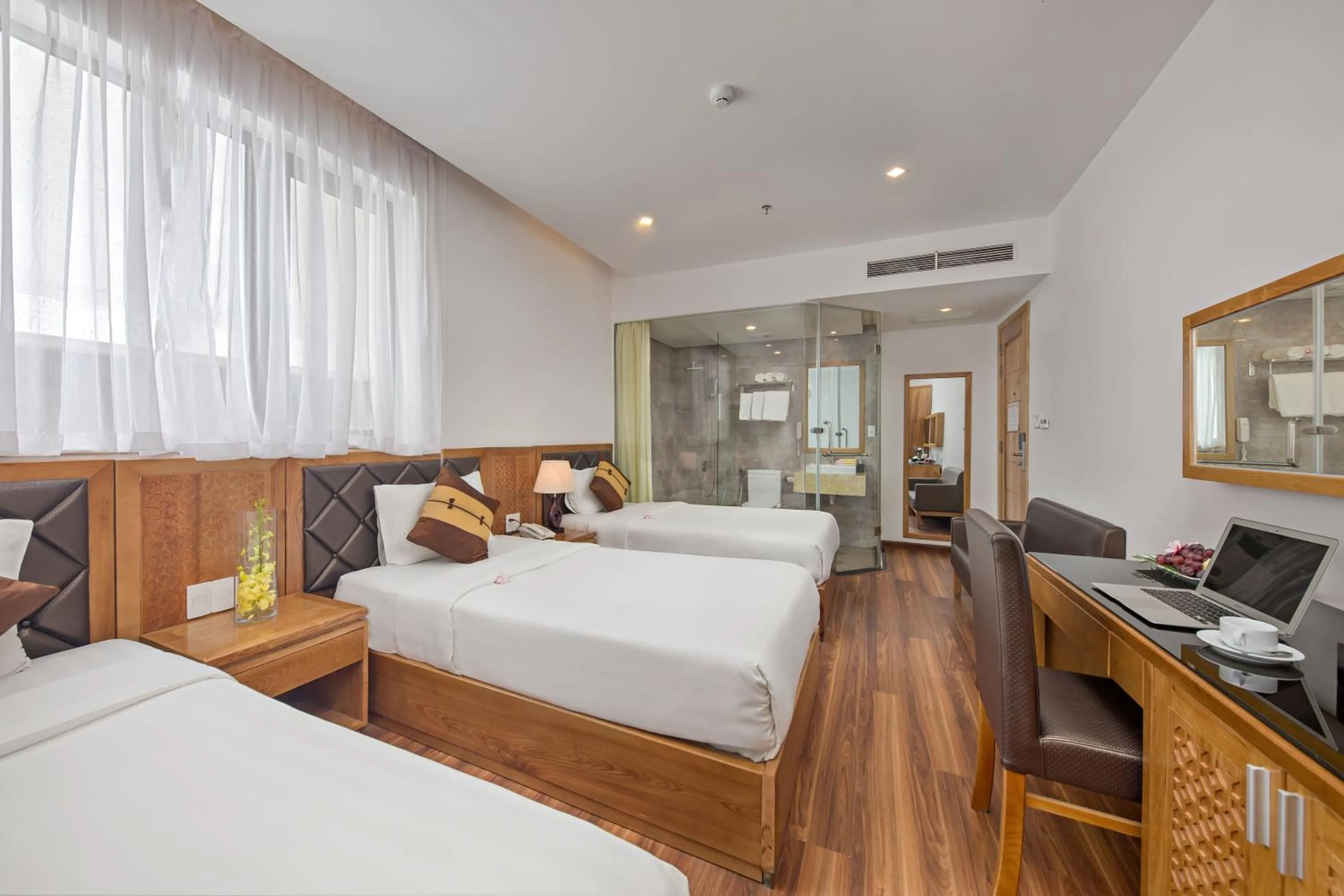 Bed in Grand Sunrise 3 Hotel & Spa Da Nang