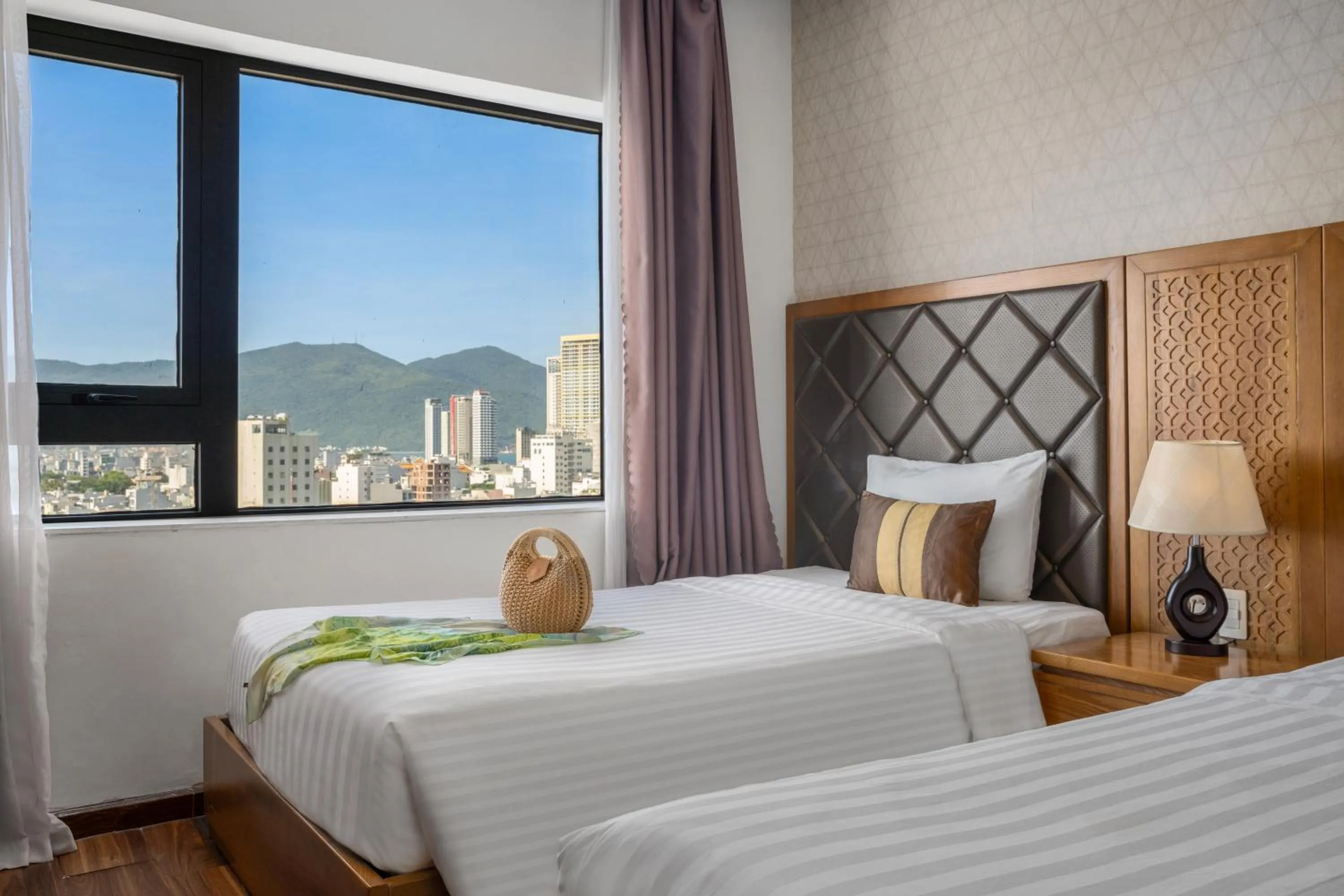 Bed in Grand Sunrise 3 Hotel & Spa Da Nang